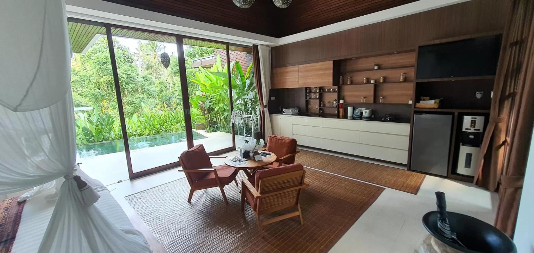 kitchen in Cahaya Indah Villas