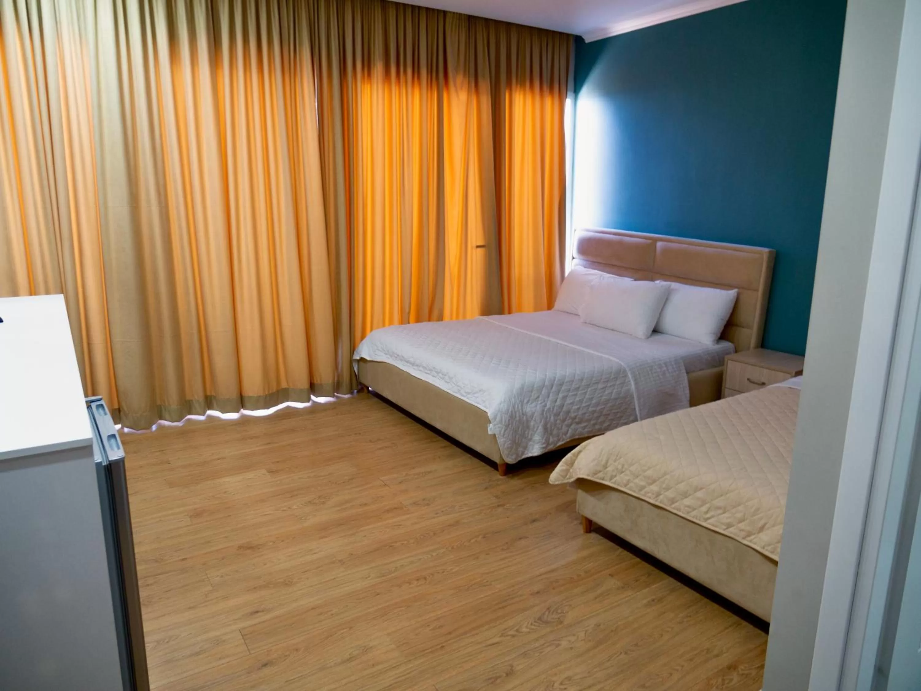 Sea view, Bed in Aphrodite Garden Rooms & Apartment