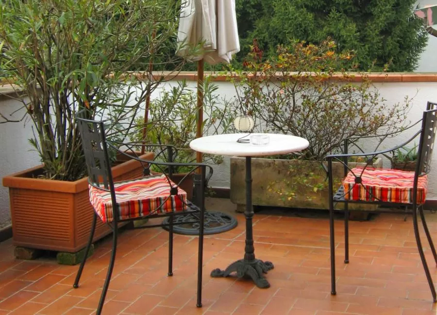 Balcony/Terrace in B&B Via Roma