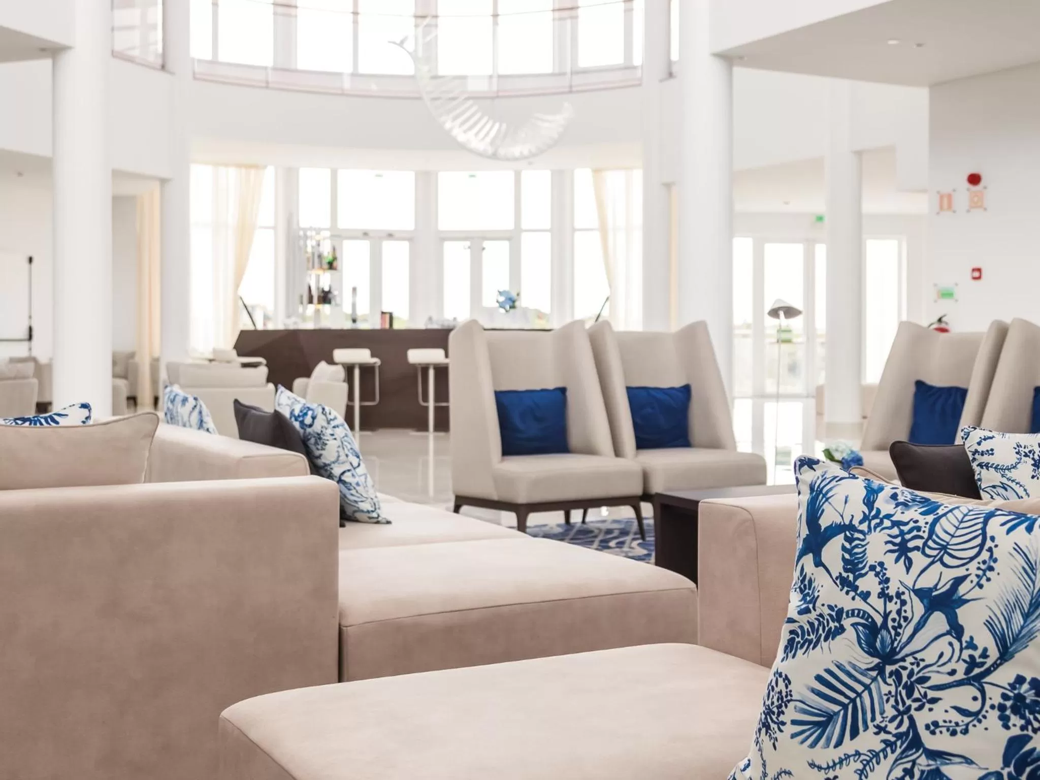 Communal lounge/ TV room in MH Peniche