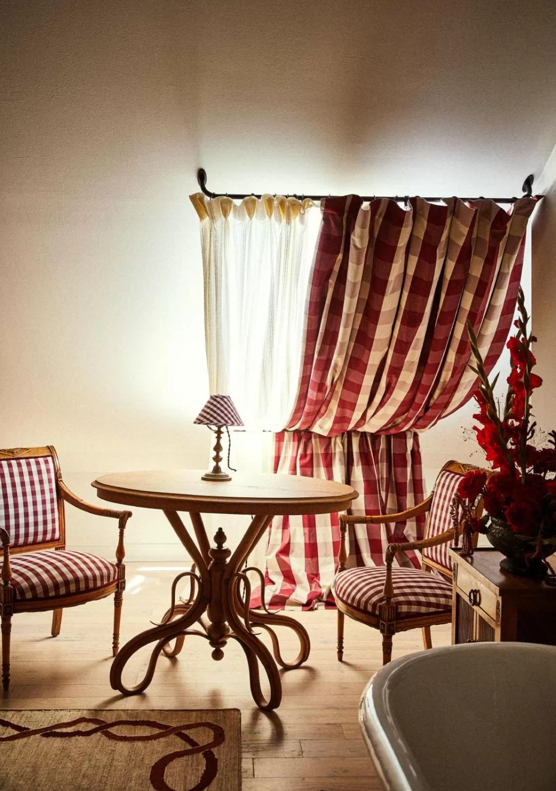 Seating area in Hotel Peter and Paul, an Ash Hotel