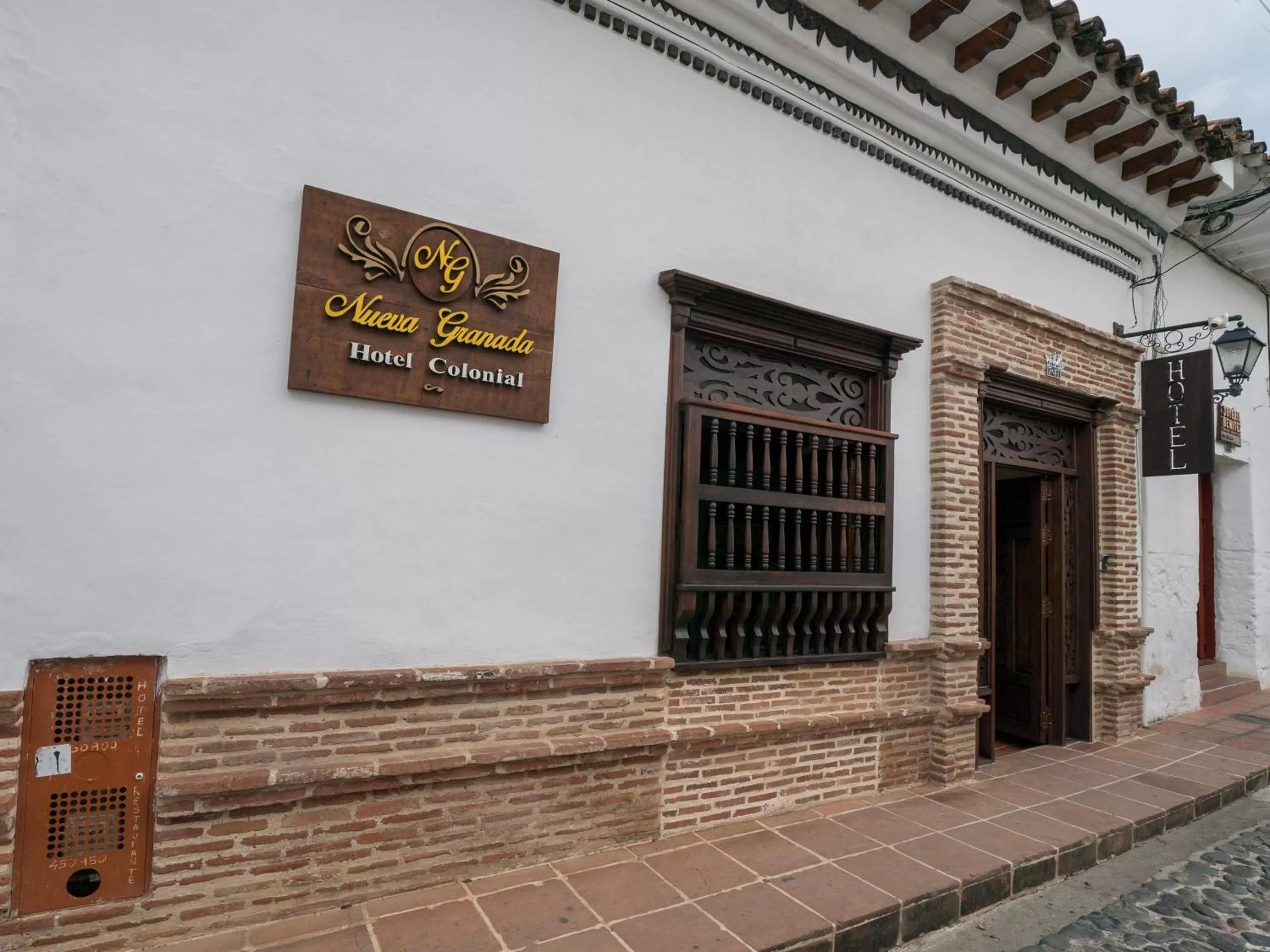 Facade/entrance in Nueva Granada Hotel Colonial -Centro Histórico-