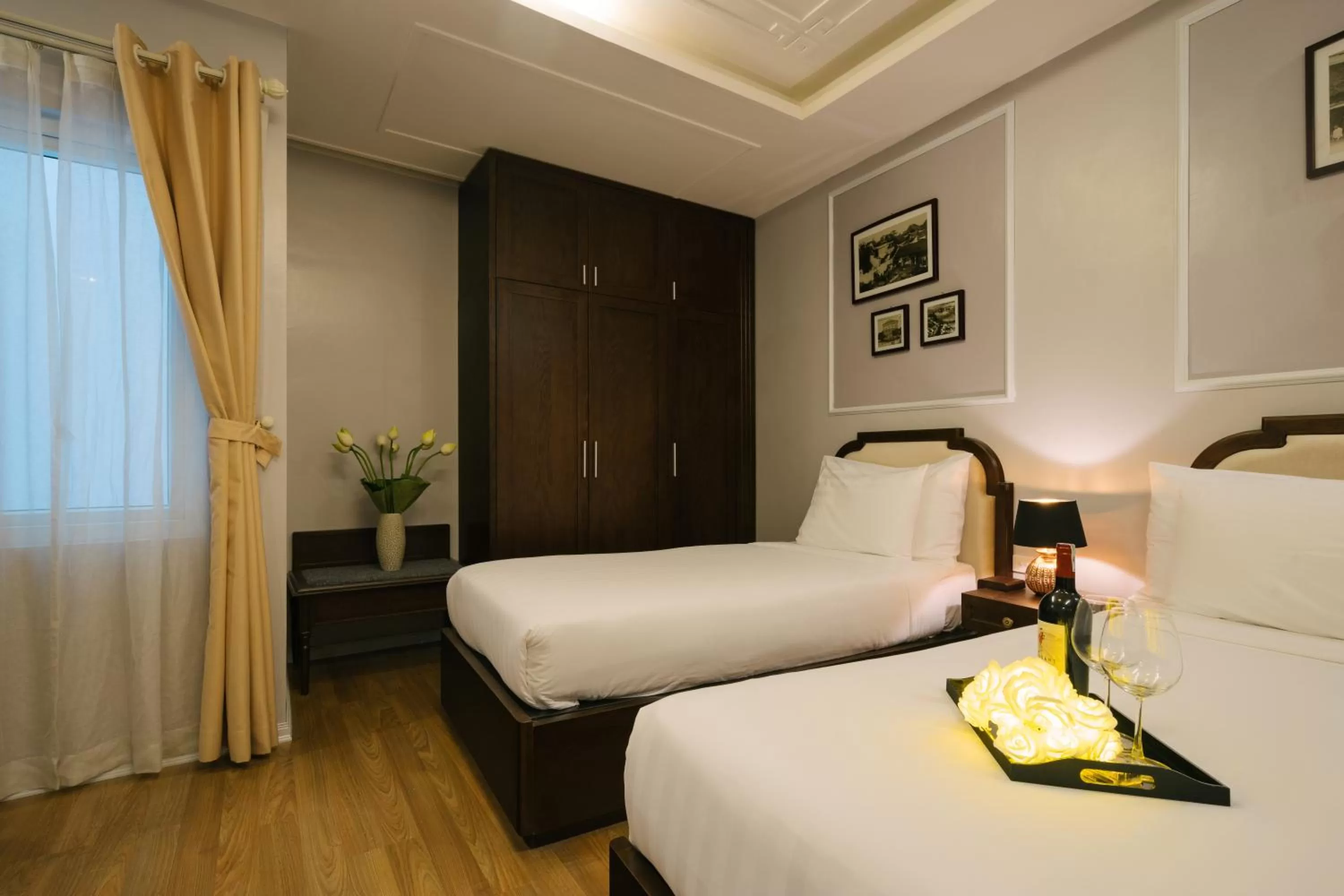 Bed in La Palm Hotel