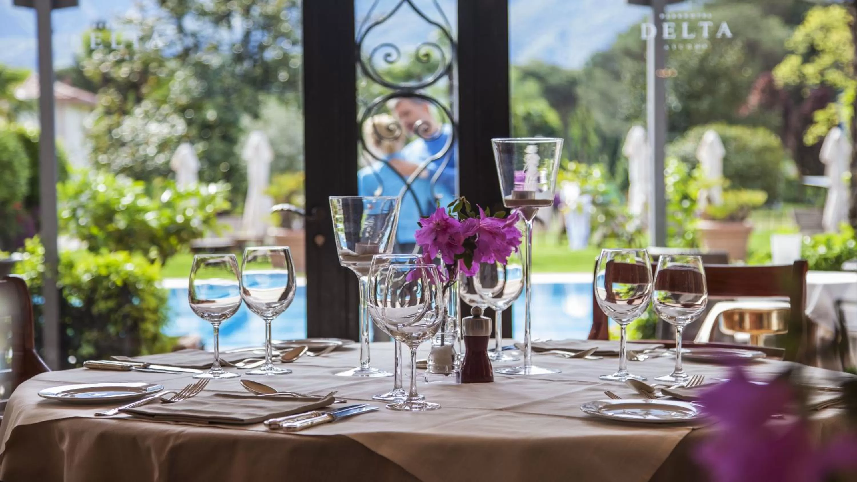 Restaurant/places to eat in Parkhotel Delta, Wellbeing Resort