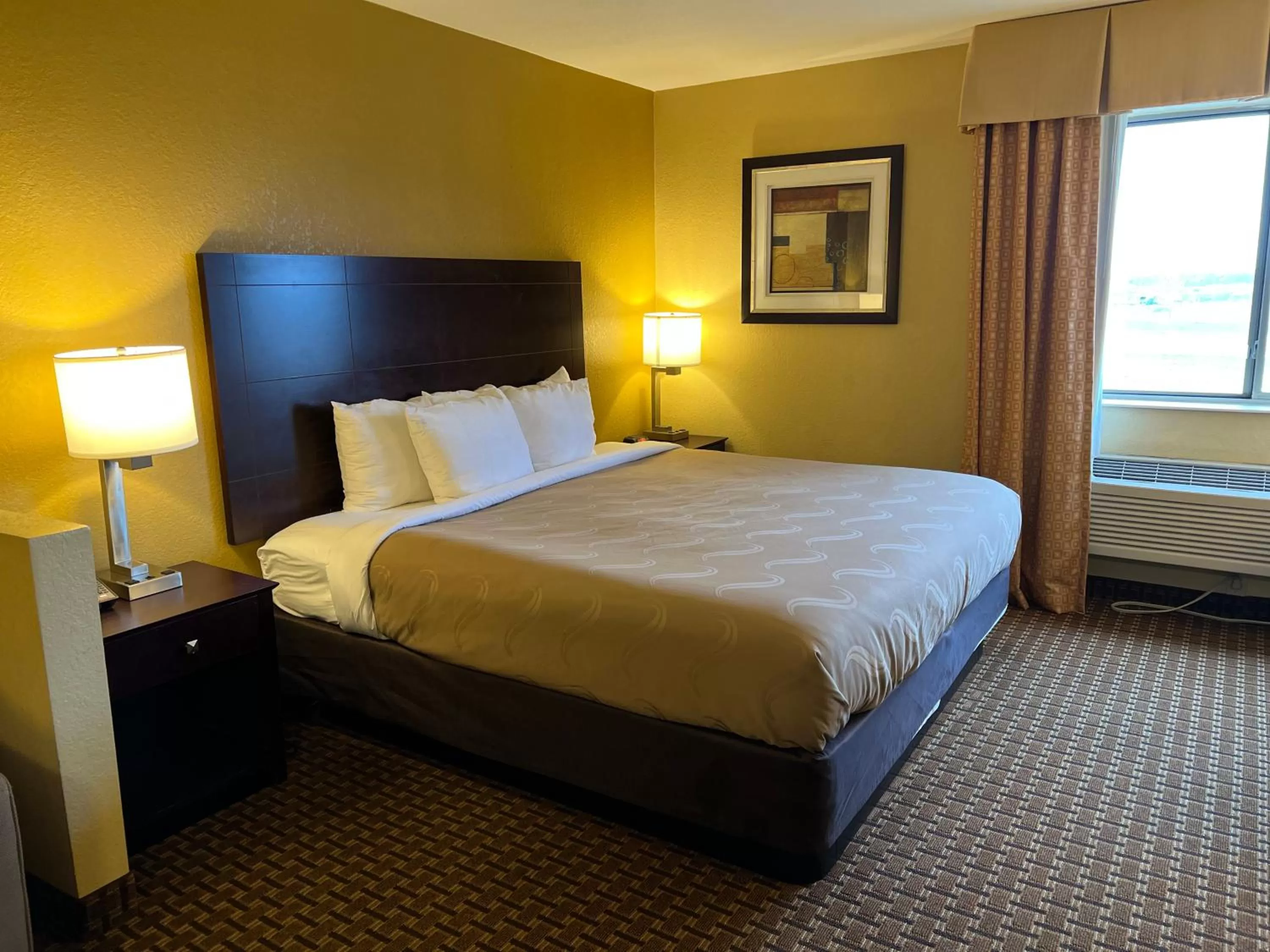 Bed in Quality Inn Des Moines North