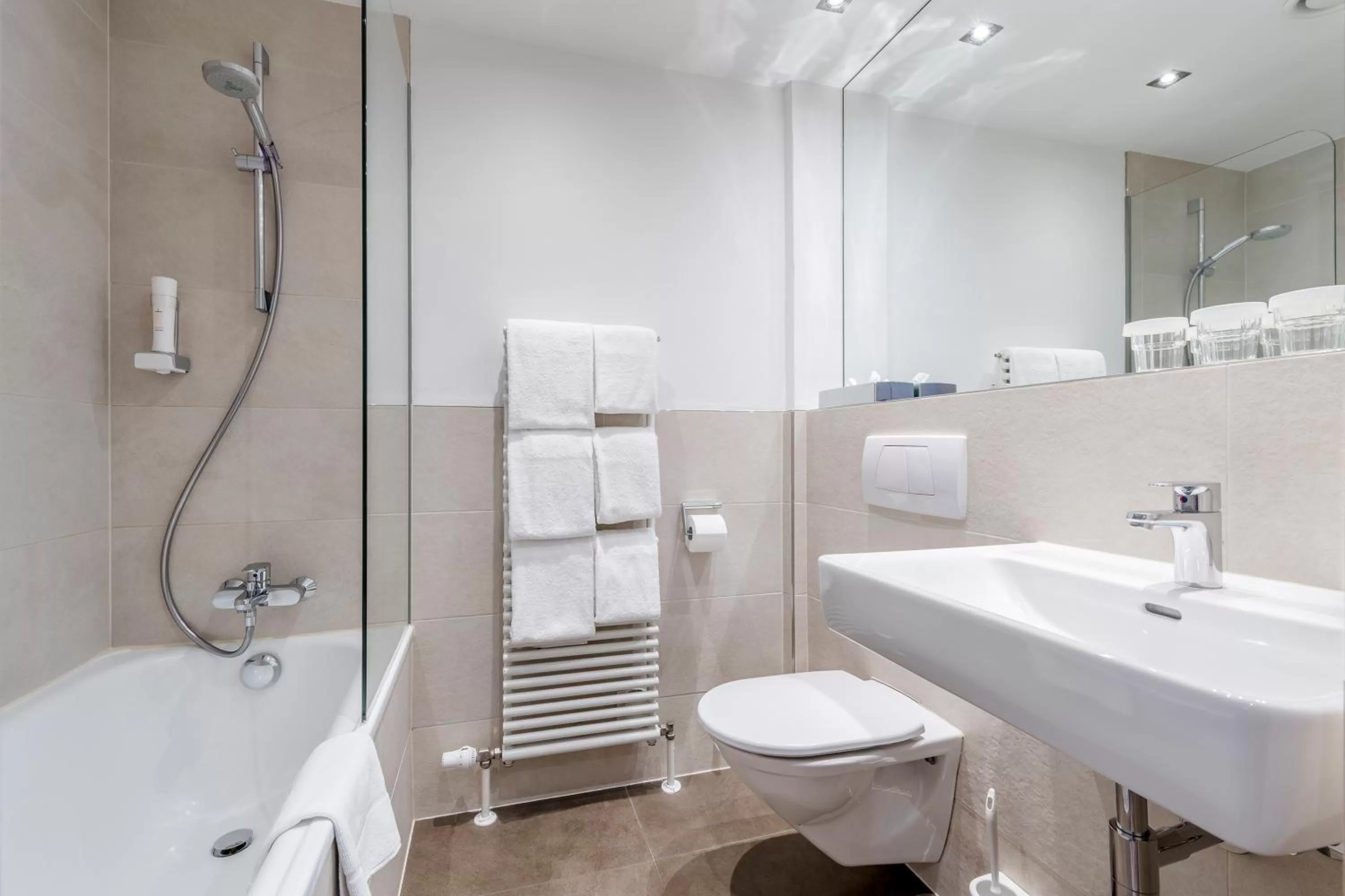 Shower in Hotel IMLAUER & Bräu