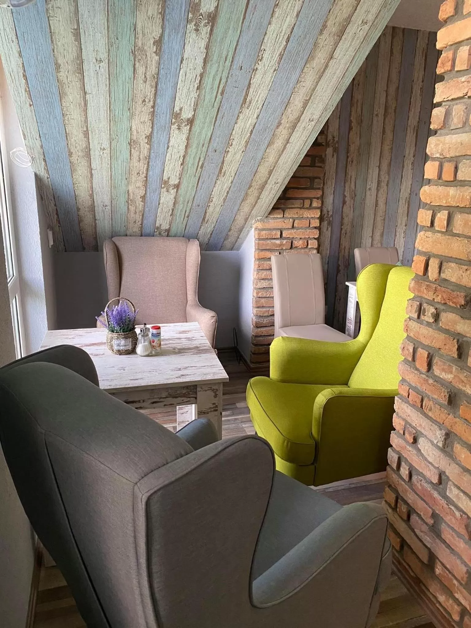 Seating Area in Napház Panzió