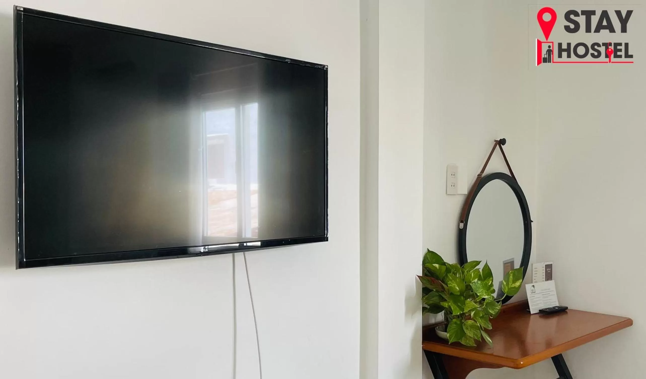 TV and multimedia, TV/Entertainment Center in STAY hostel 2 - 350m from the ferry