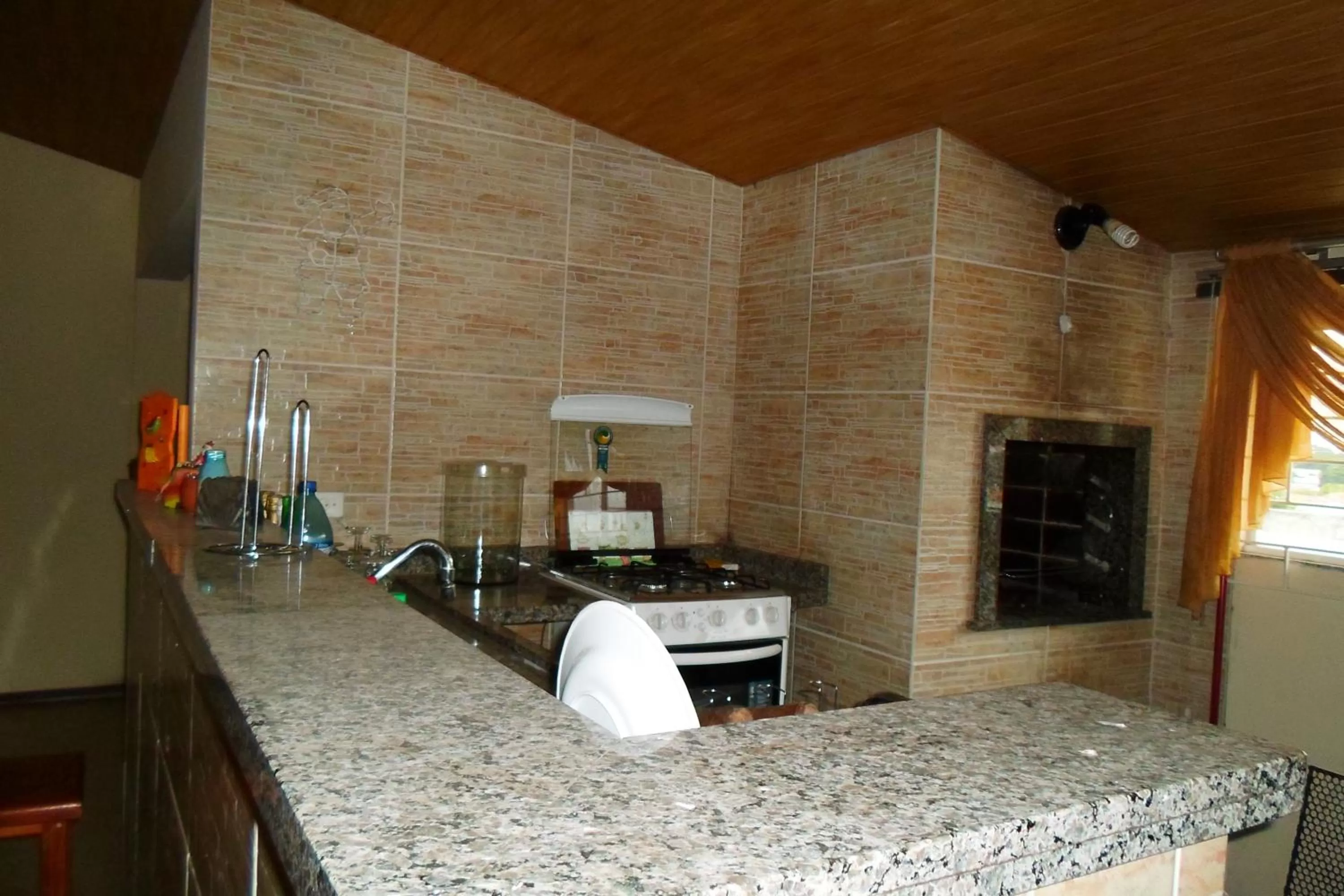 Kitchen or kitchenette in Assel Pousada Botanico