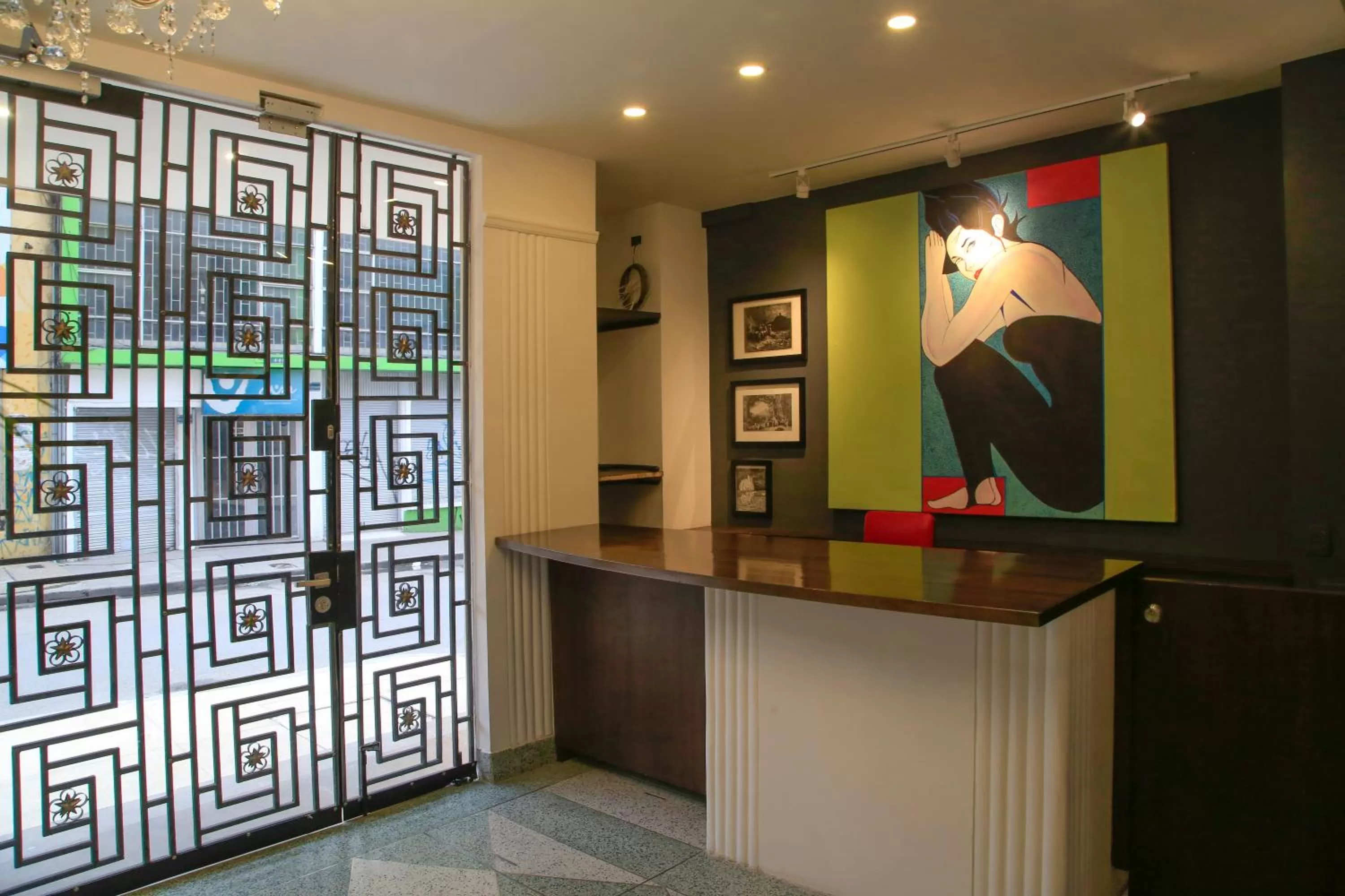 Lobby or reception in Hotel Museo San Moritz