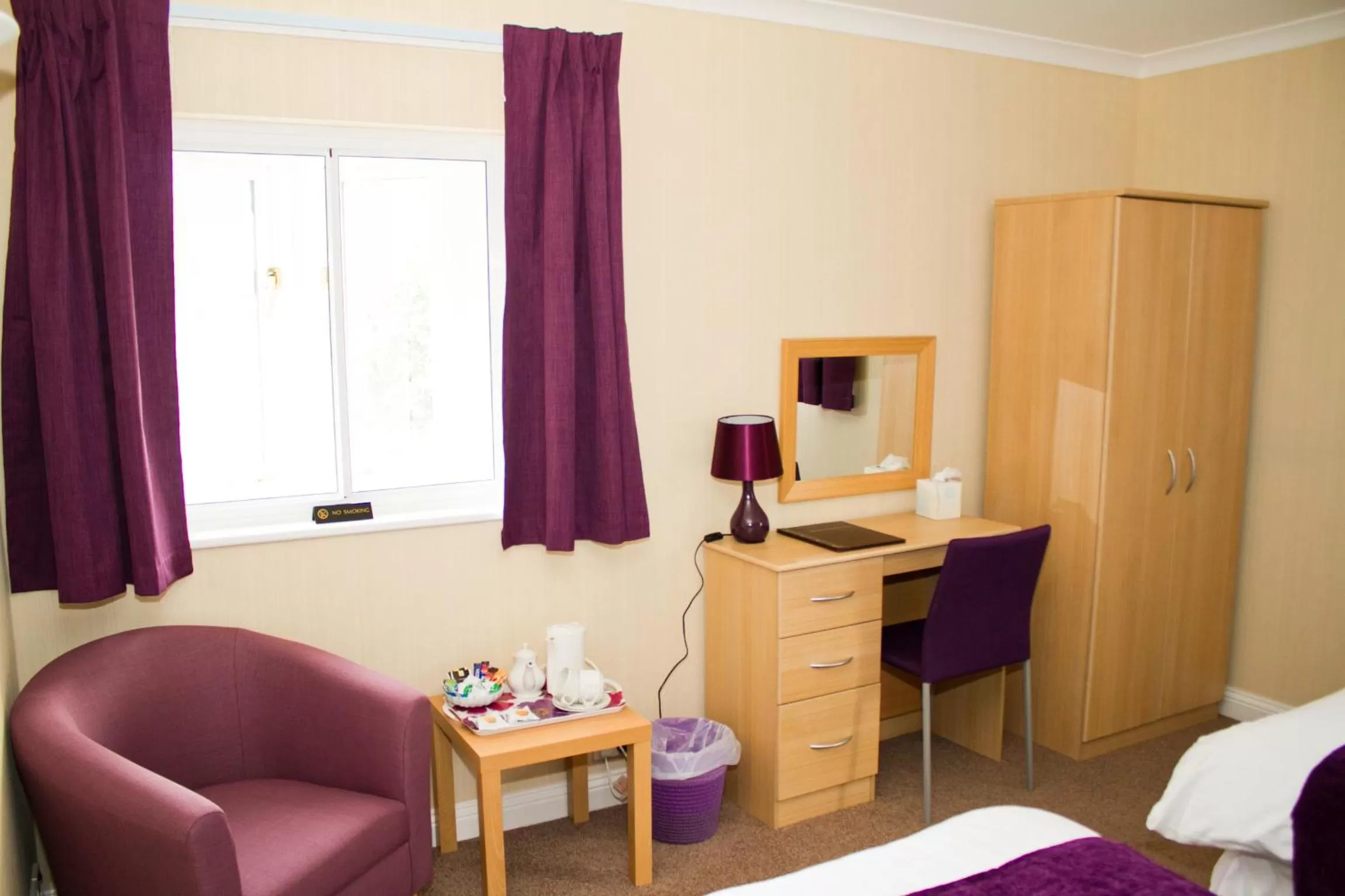 Seating area in Gwesty Minffordd Hotel