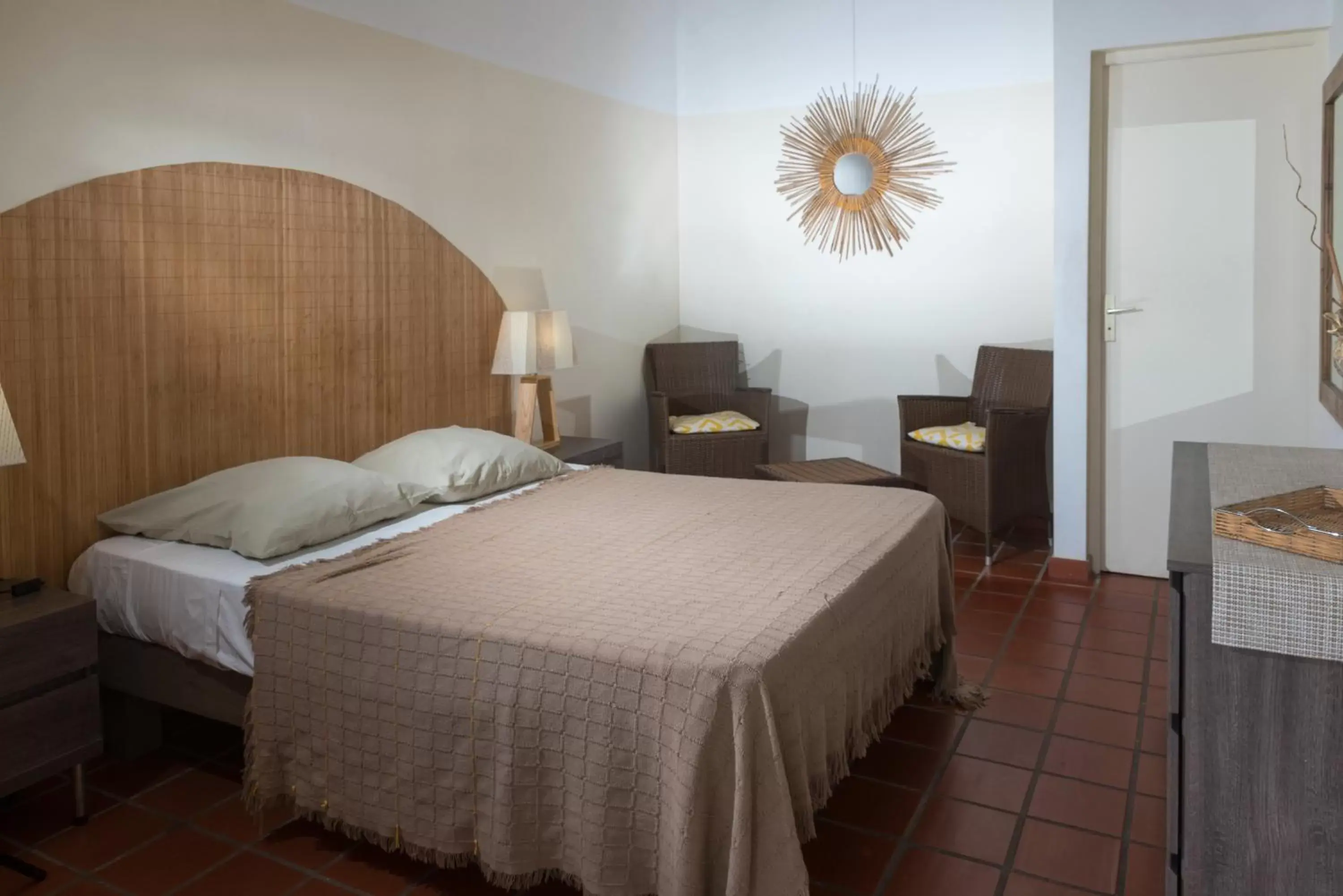 Double Room with Terrace and Kitchenette.. in Hôtel Les Bananiers Double Room with Terrace and Kitchenette.. in Hôtel Les Bananiers