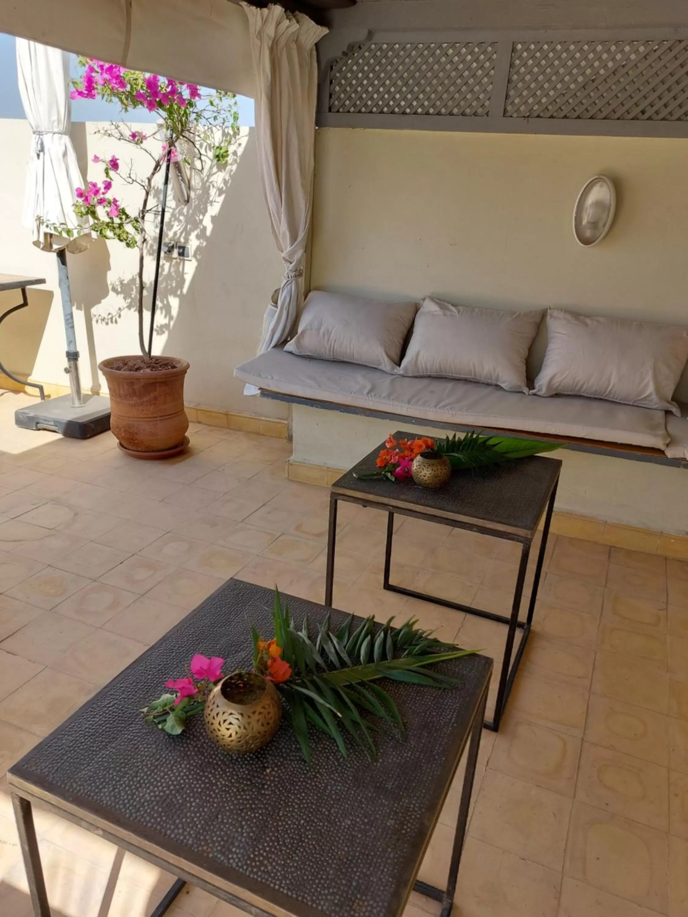 Balcony/Terrace in Riad La Porte de l'oasis