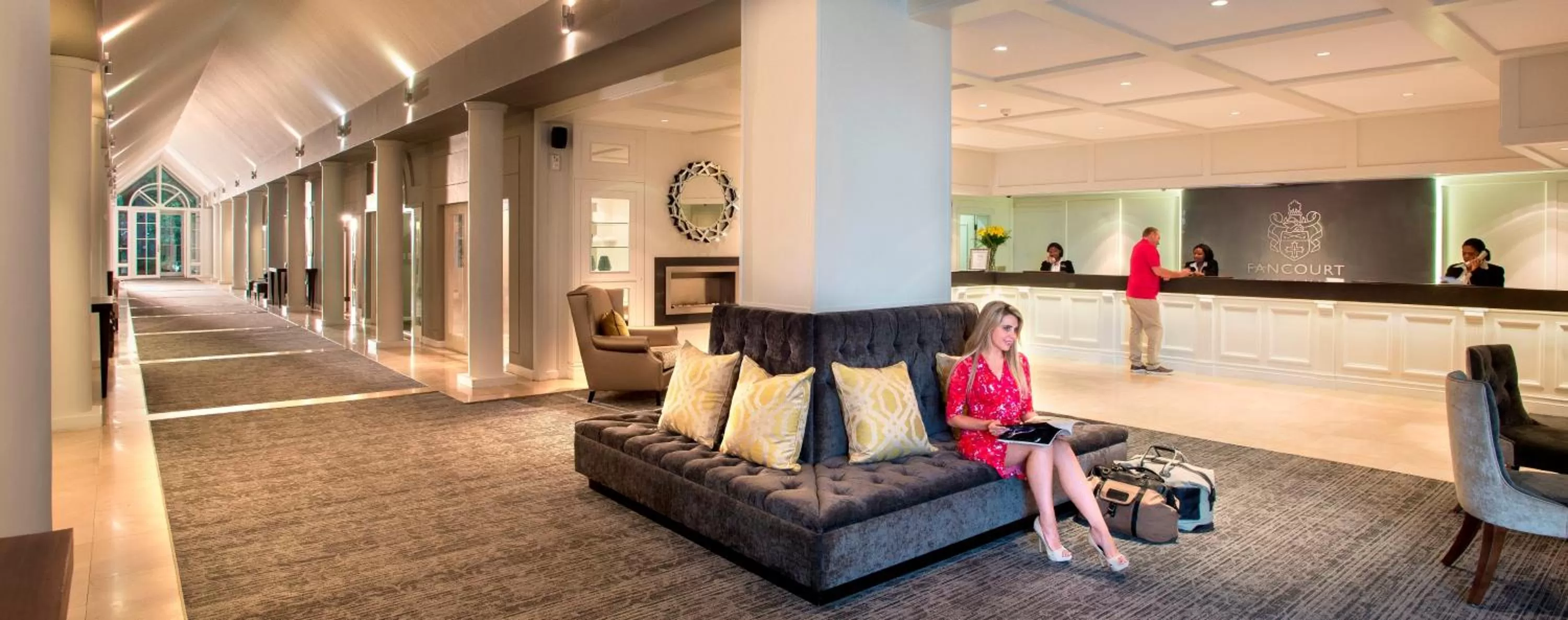 Lobby or reception in Fancourt Hotel