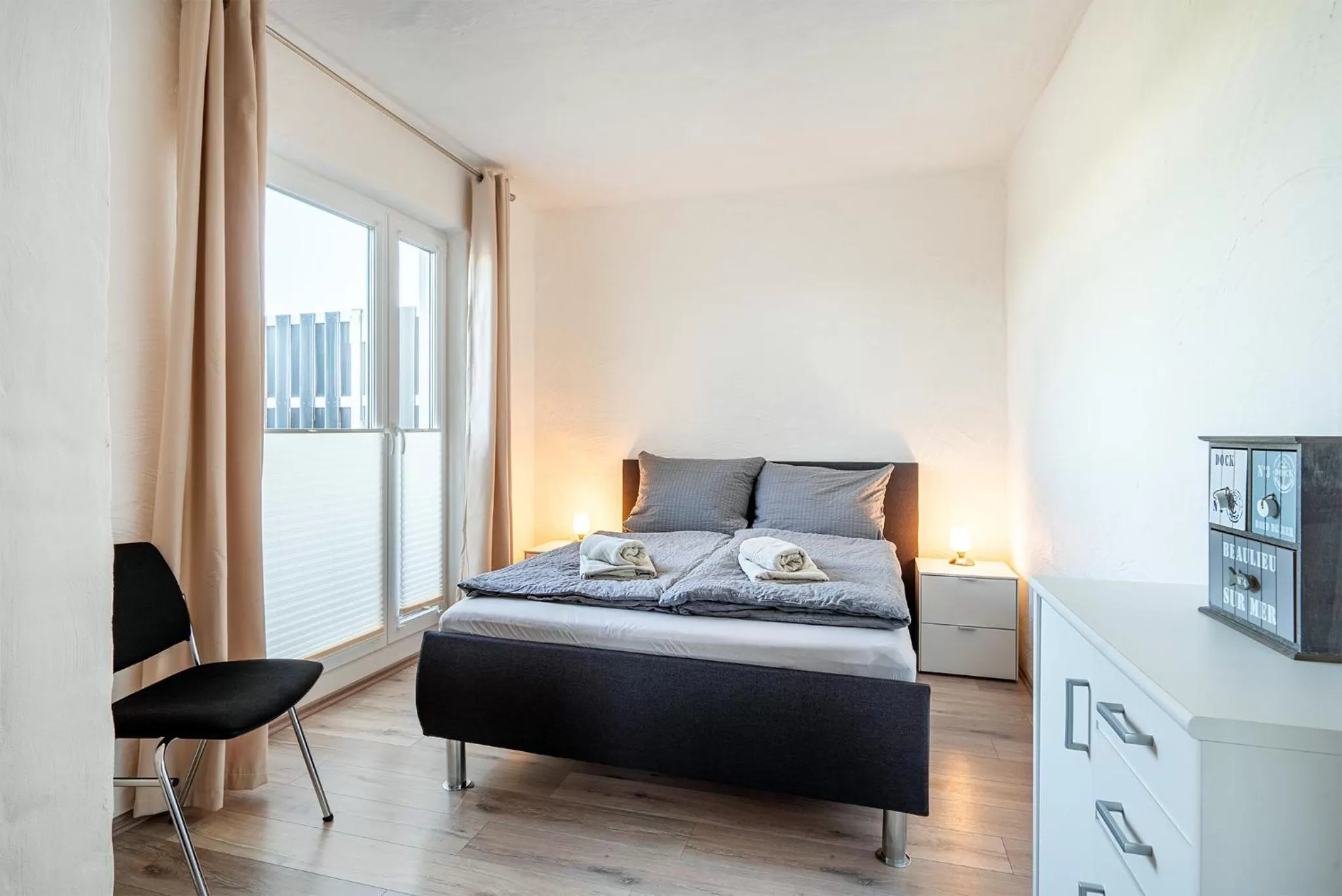 Bed in Villa Moorstern