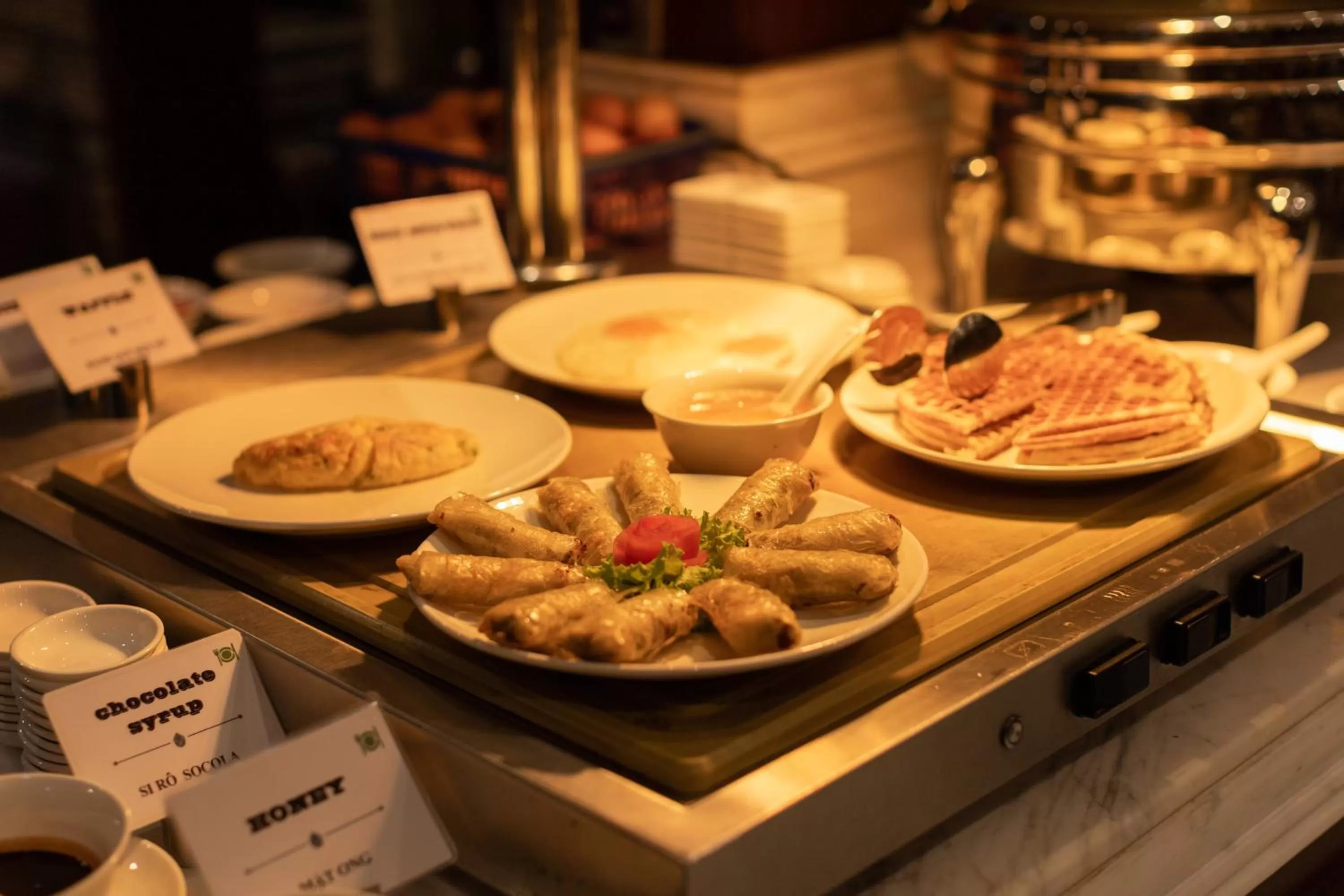 Buffet breakfast in The Lapis Hotel
