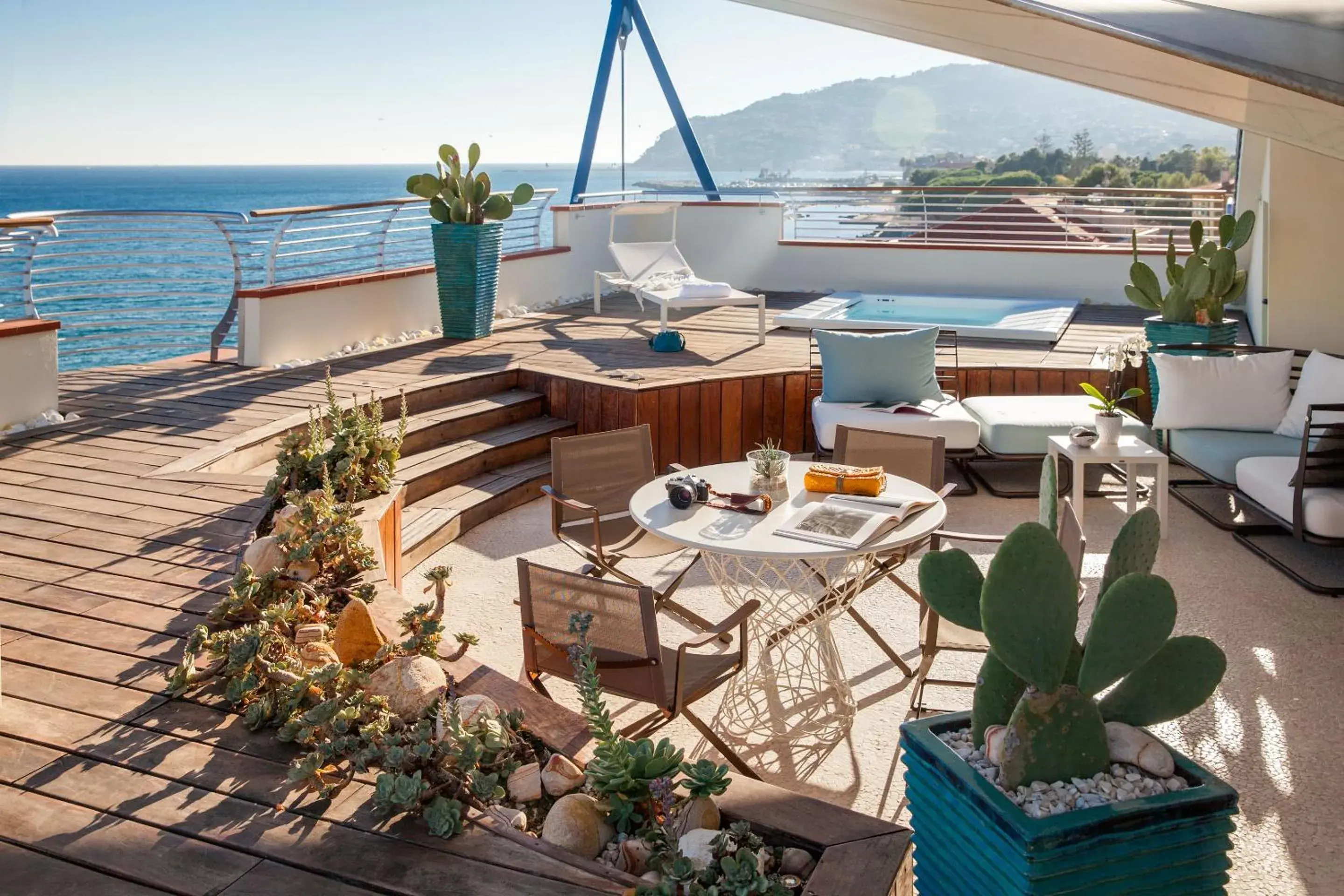 Presidential Suite with Terrace and Sea View in Grand Hotel Diana Majestic Presidential Suite with Terrace and Sea View in Grand Hotel Diana Majestic