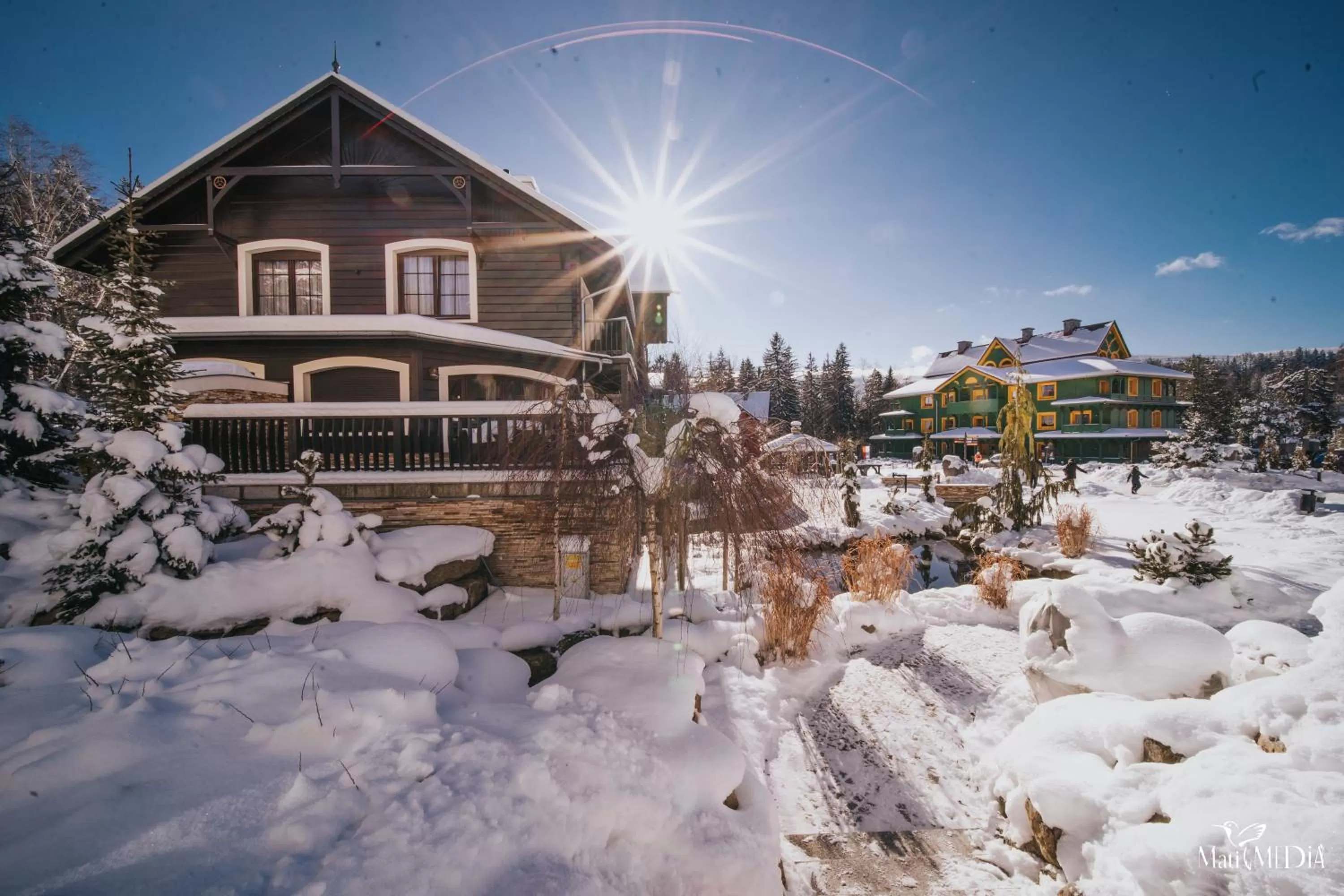 Property building in Norweska Dolina Family&Pet-friendly Resort