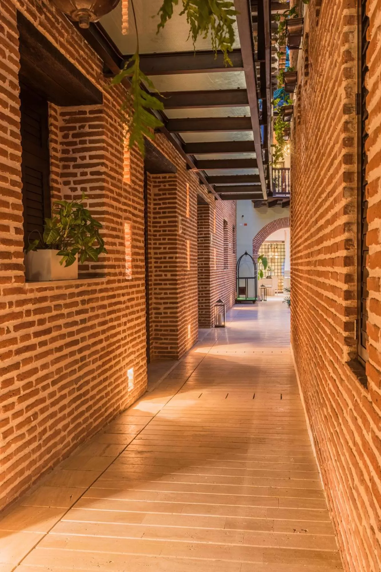 Patio in Hotel Capellán de Getsemaní