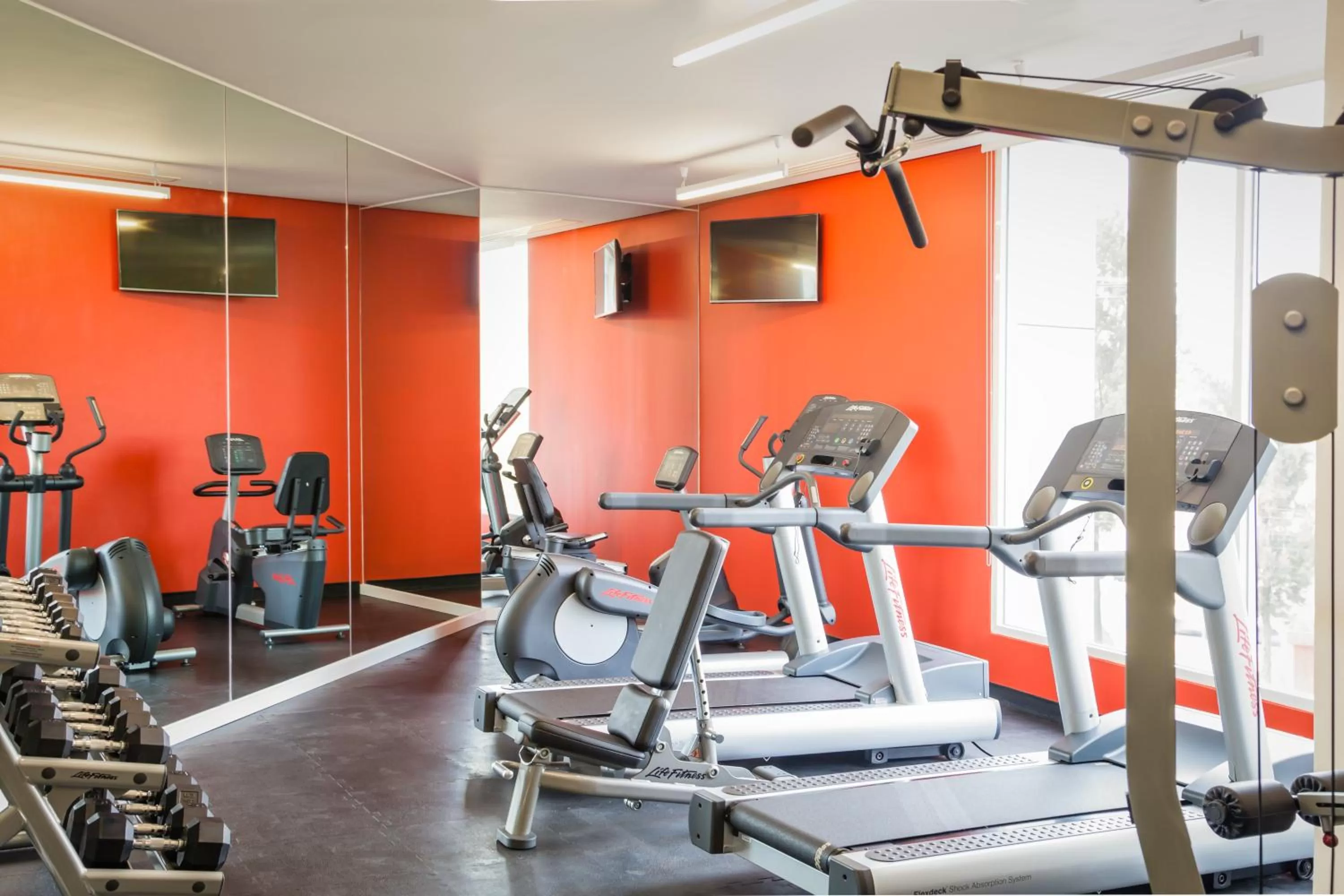 Fitness centre/facilities in Fiesta Inn Plaza Central Aeropuerto