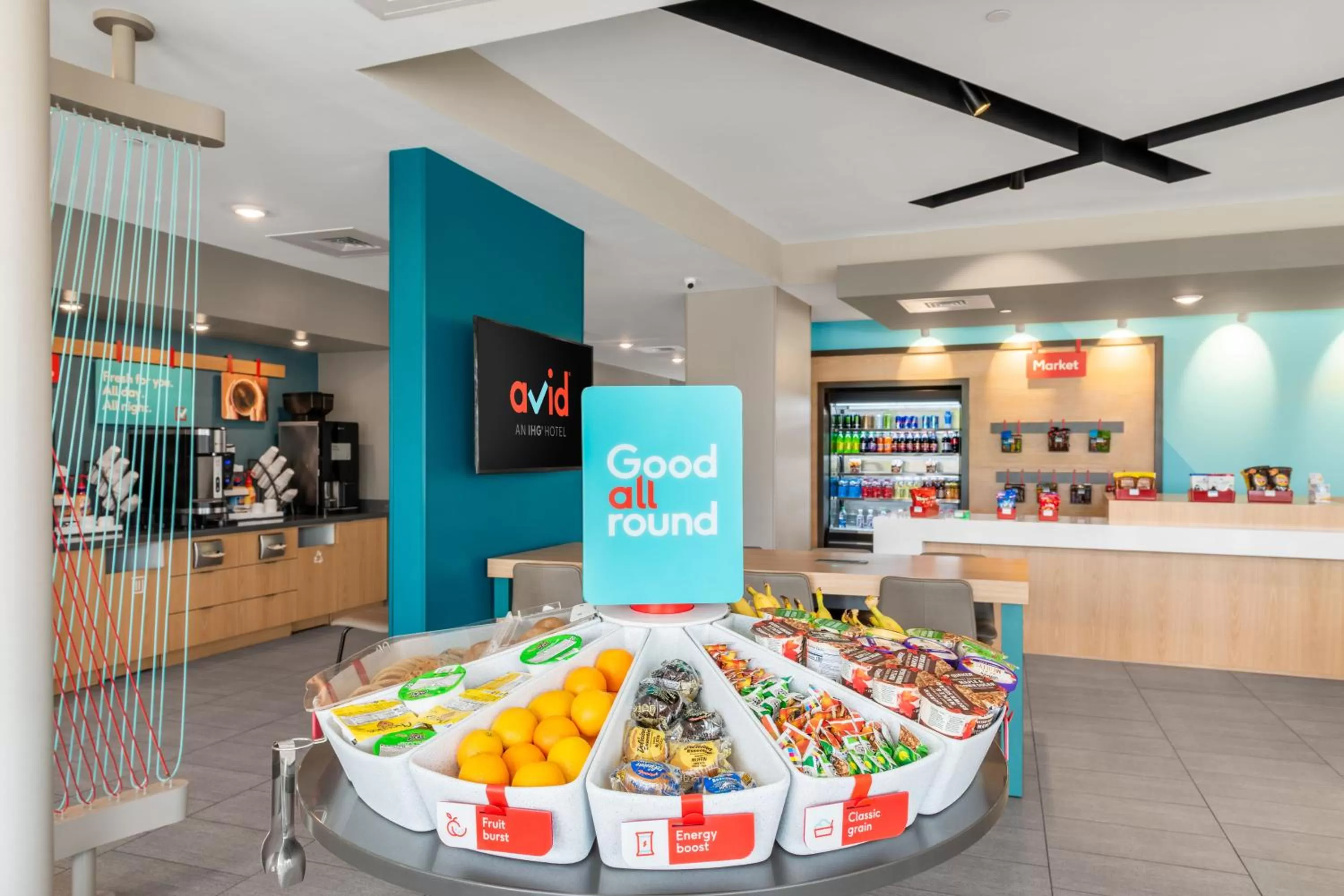 Breakfast in avid hotel Nashville - Lebanon an IHG Hotel