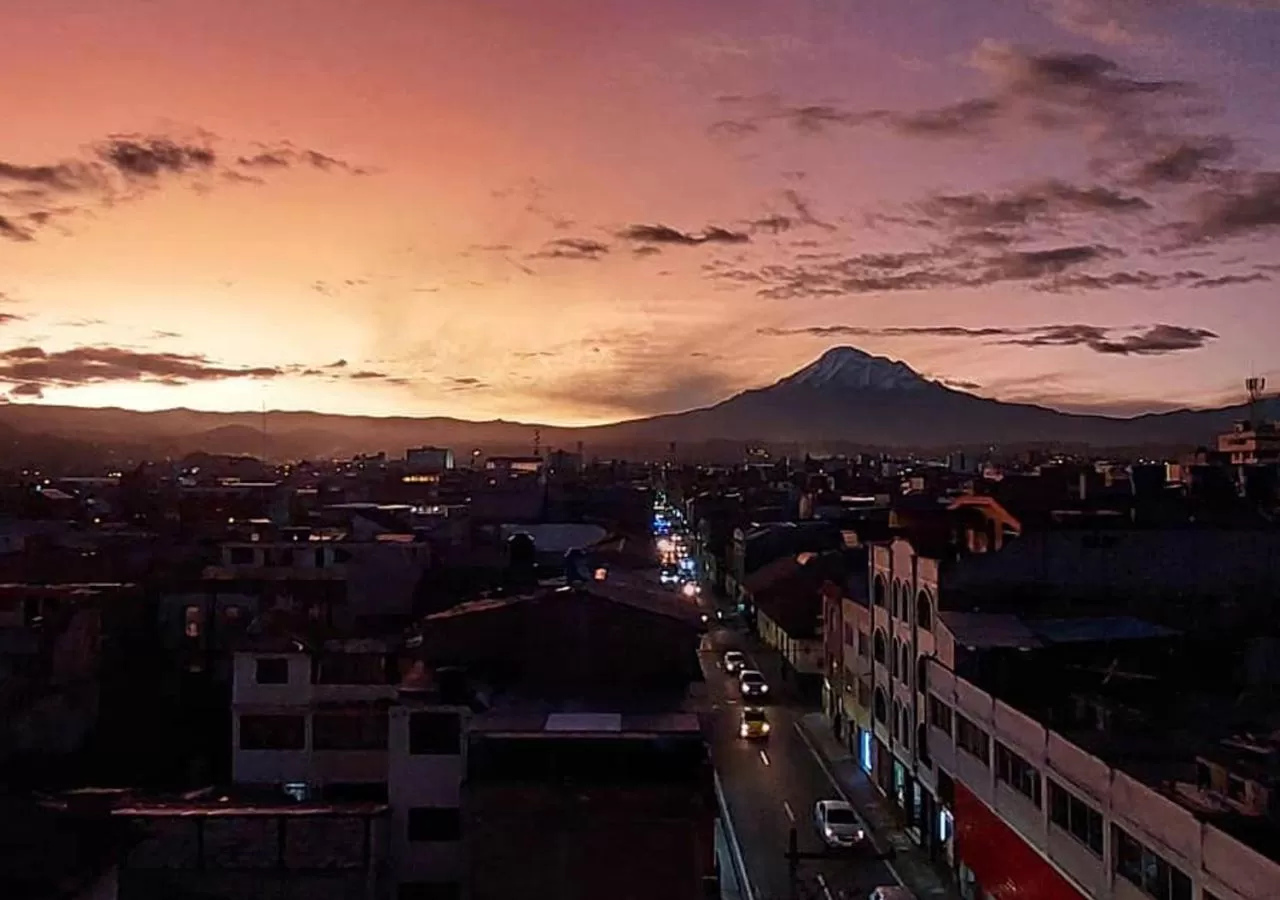 Property building in La Merced Plaza Hostal