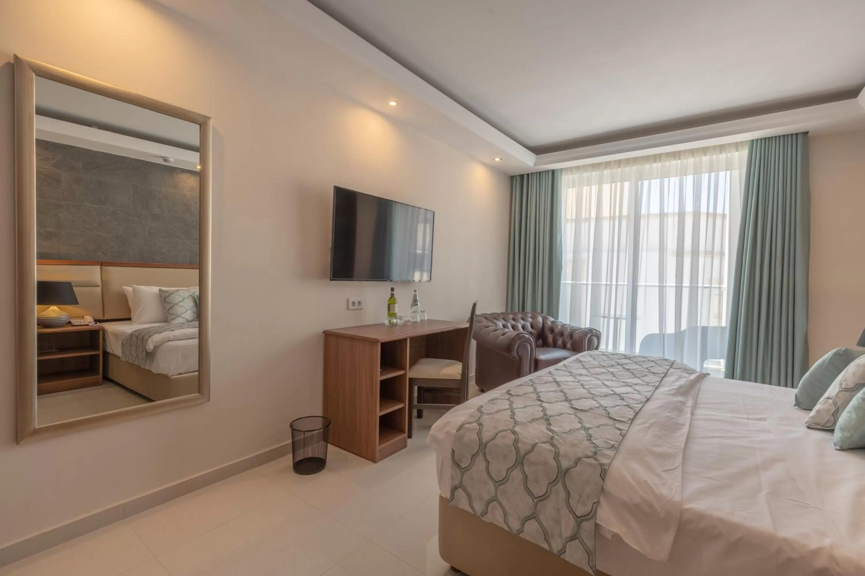 Bed in Dun Gorg Guest House