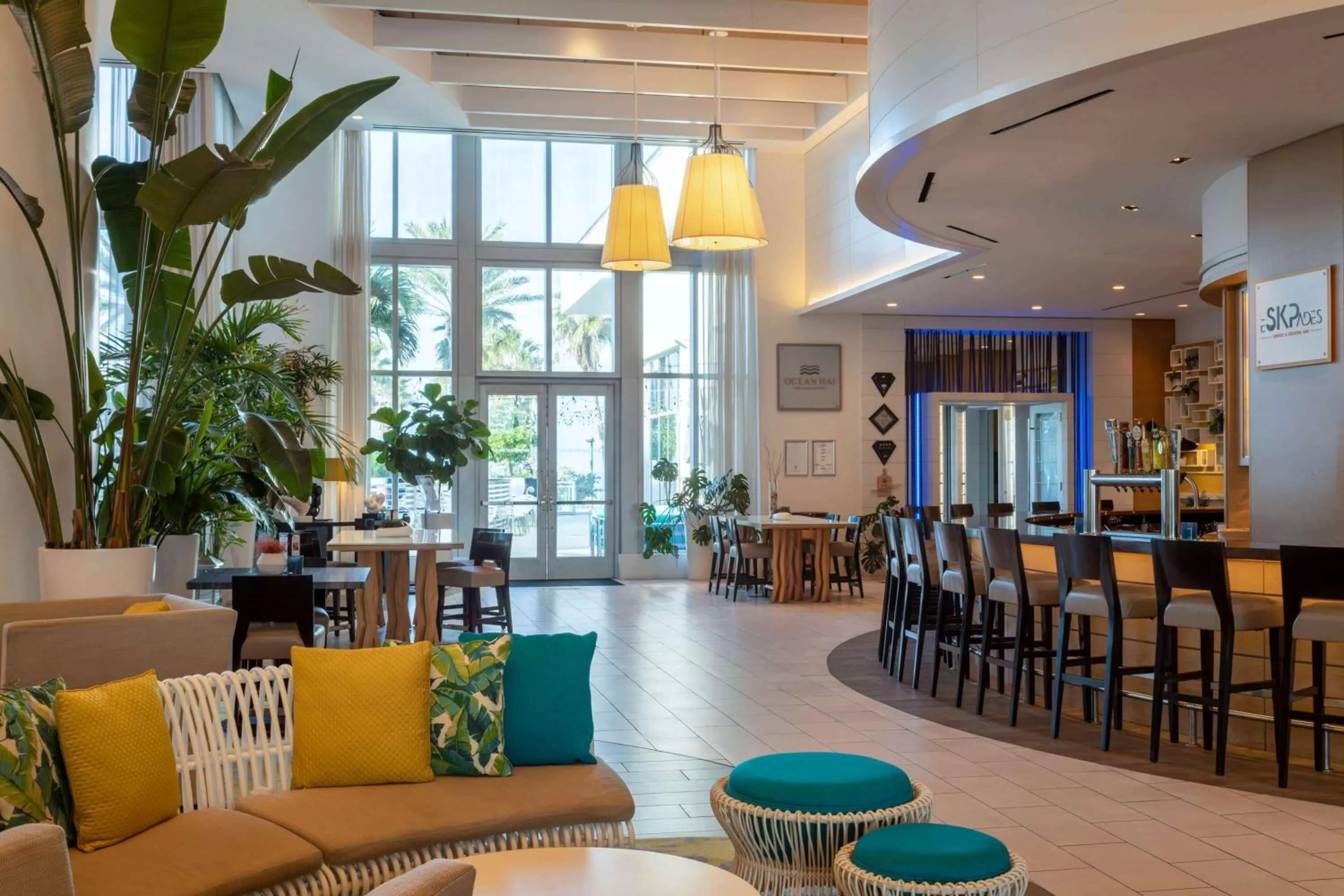 Lobby or reception in Wyndham Grand Clearwater Beach