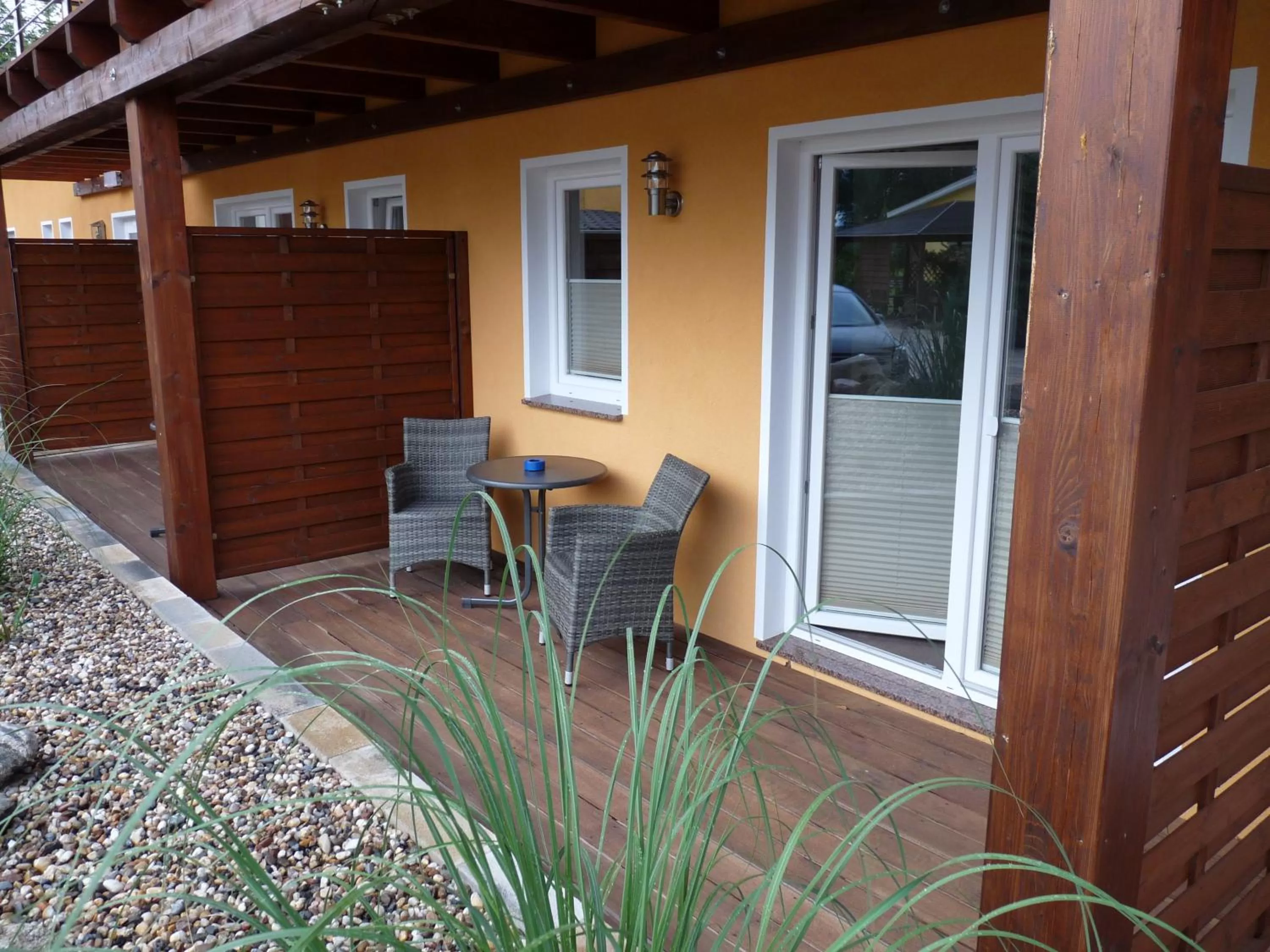 Balcony/Terrace in Spreewaldhof Romantik - Hotel Garni