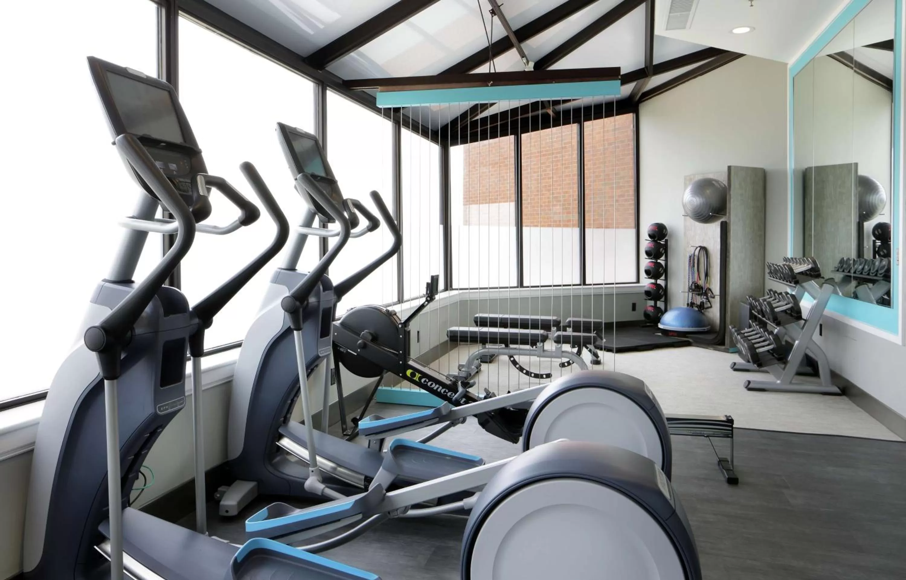 Fitness centre/facilities in The Verve Boston Natick, Tapestry Collection by Hilton