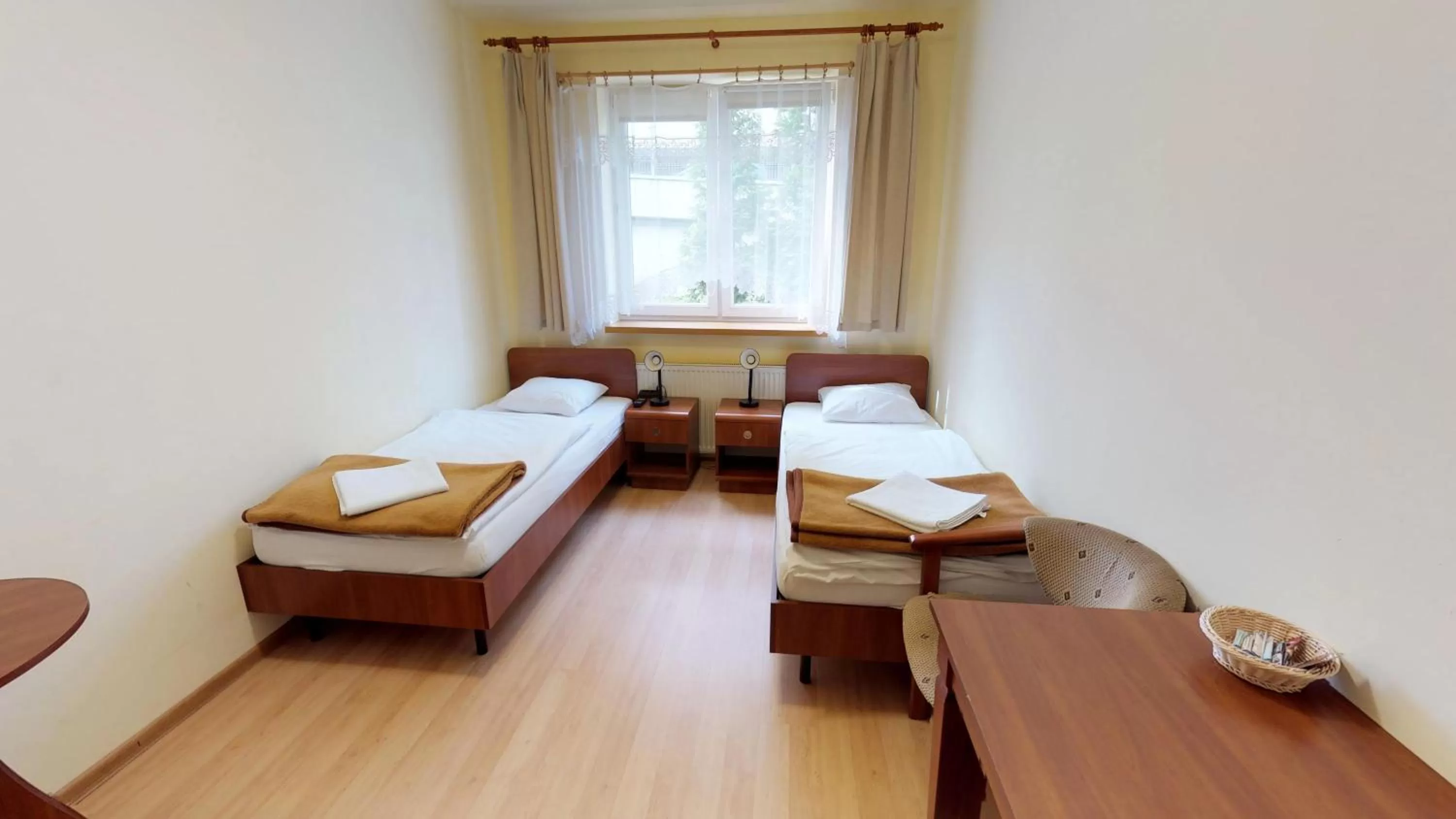 Bed in Noclegi Czarna Perła