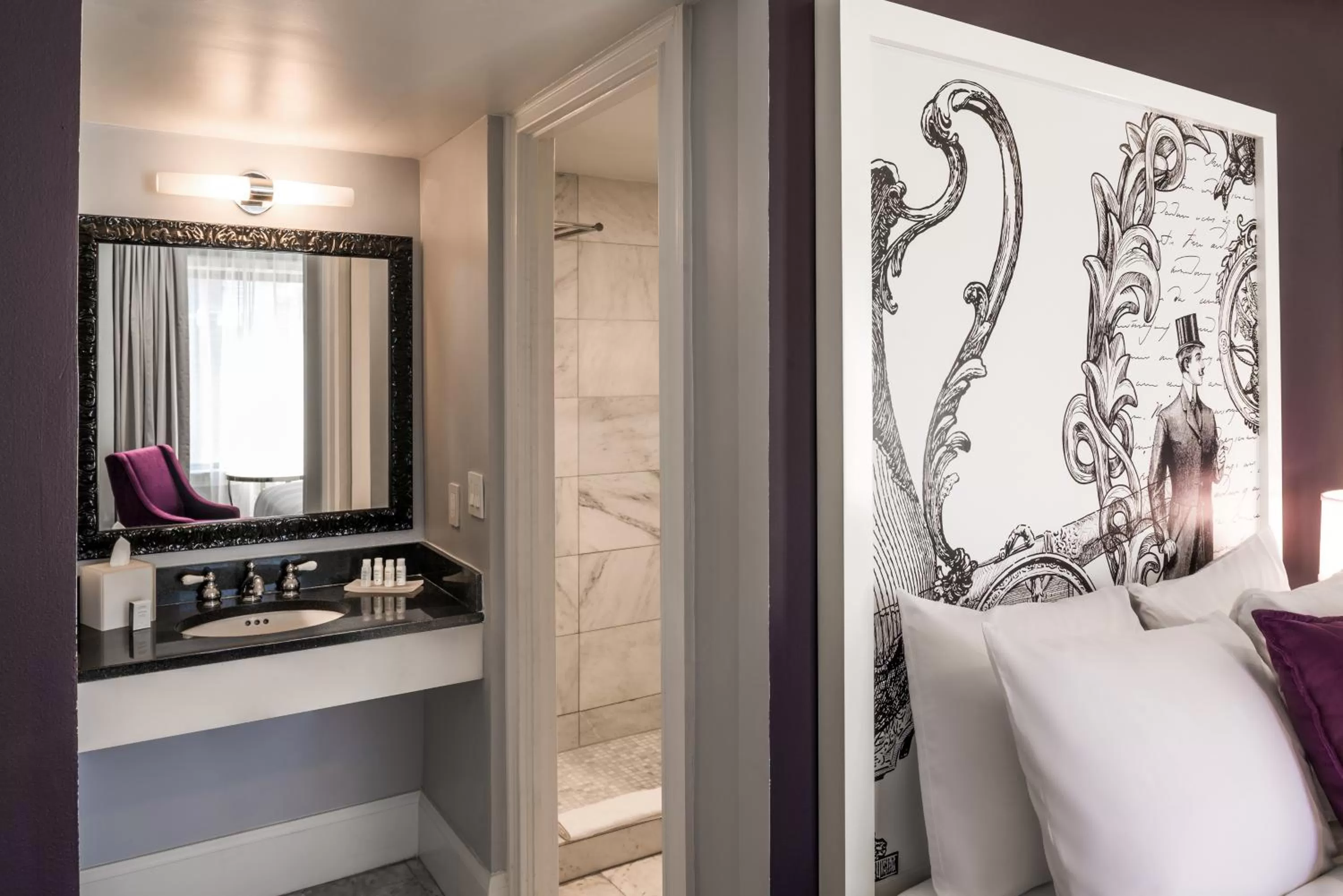 Bathroom in Hotel Vinache