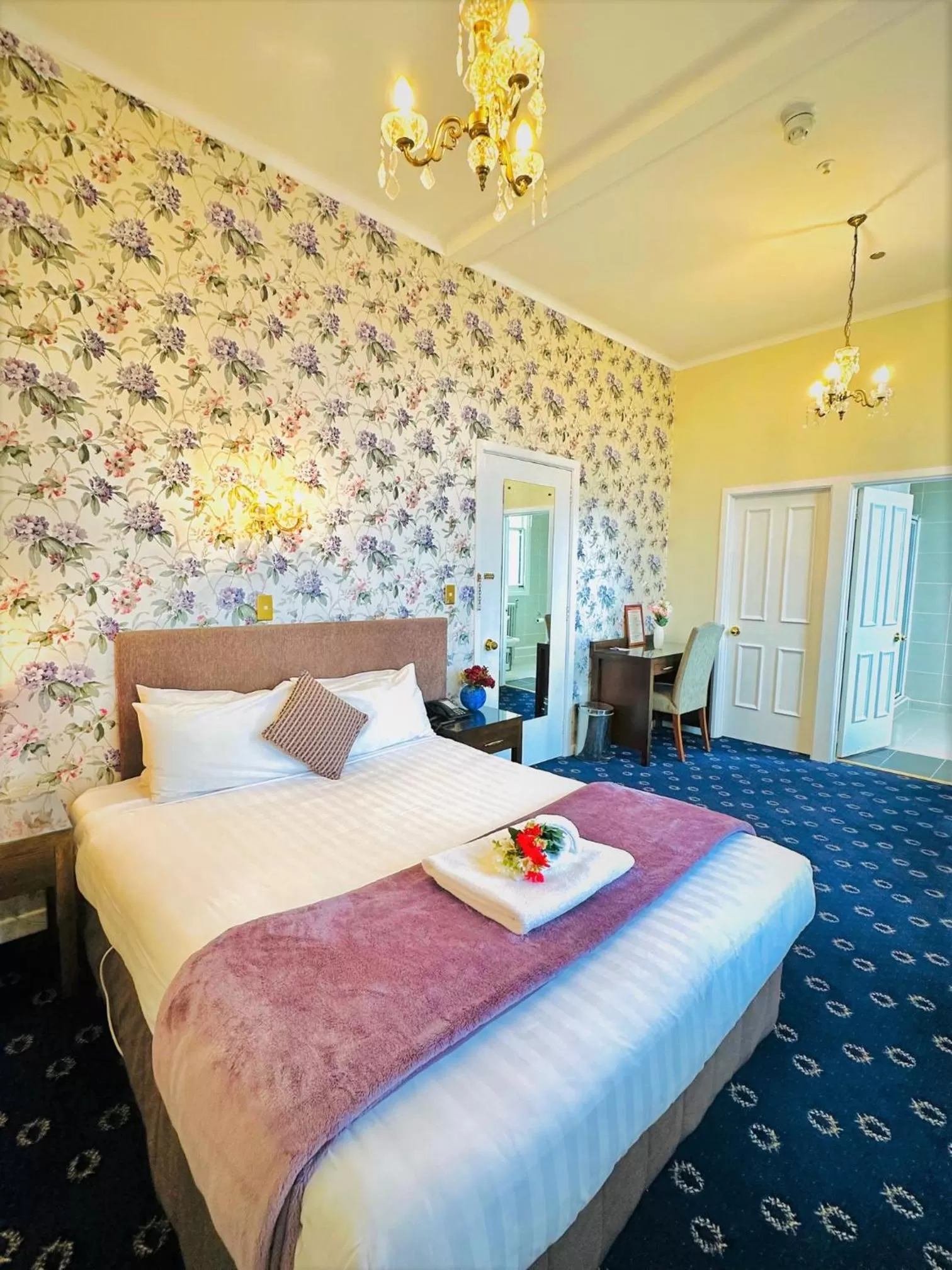 Photo of the whole room, Bed in The Esplanade Hotel