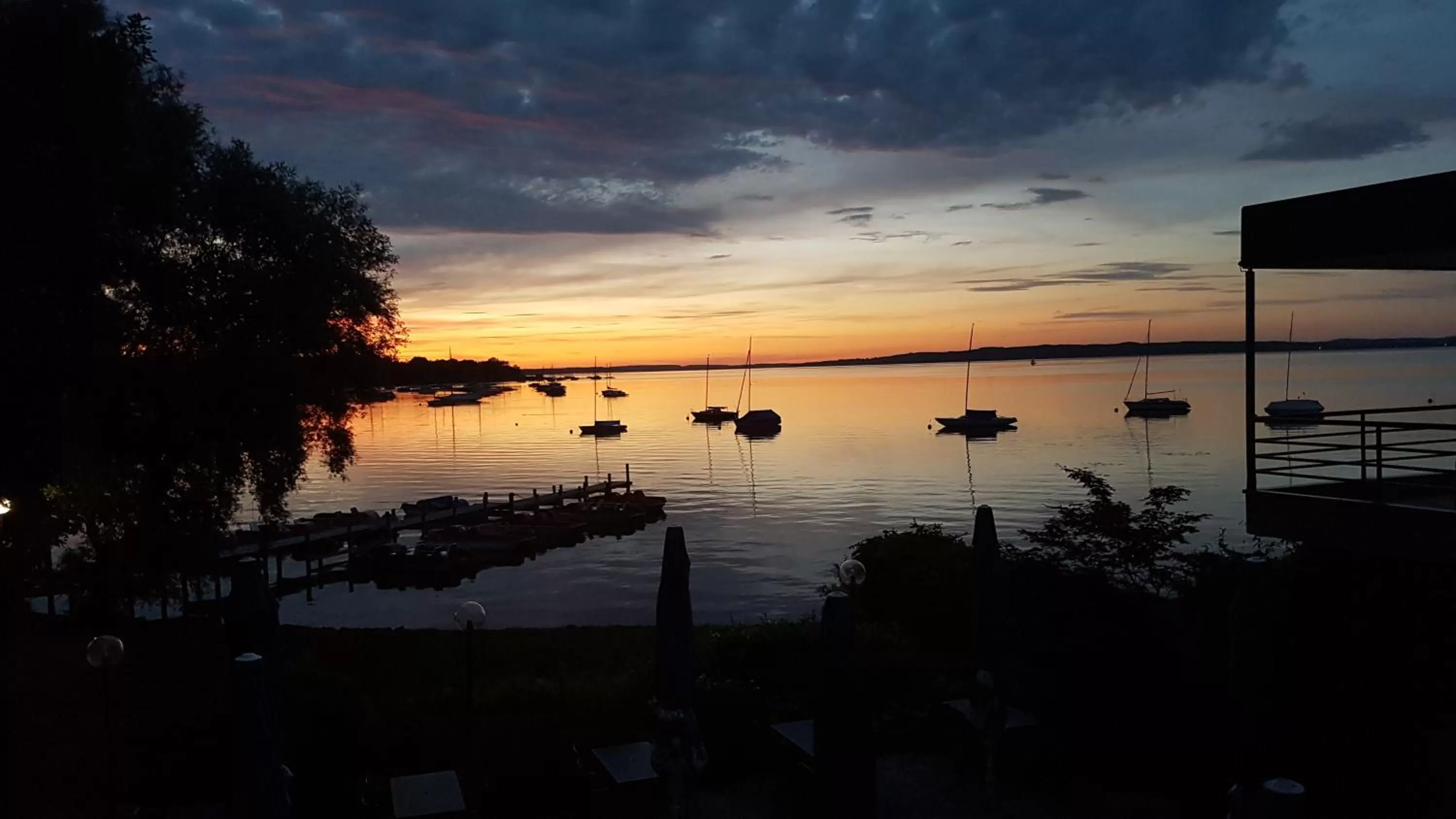 Lake view in Strandhotel SüdSee Diessen am Ammersee