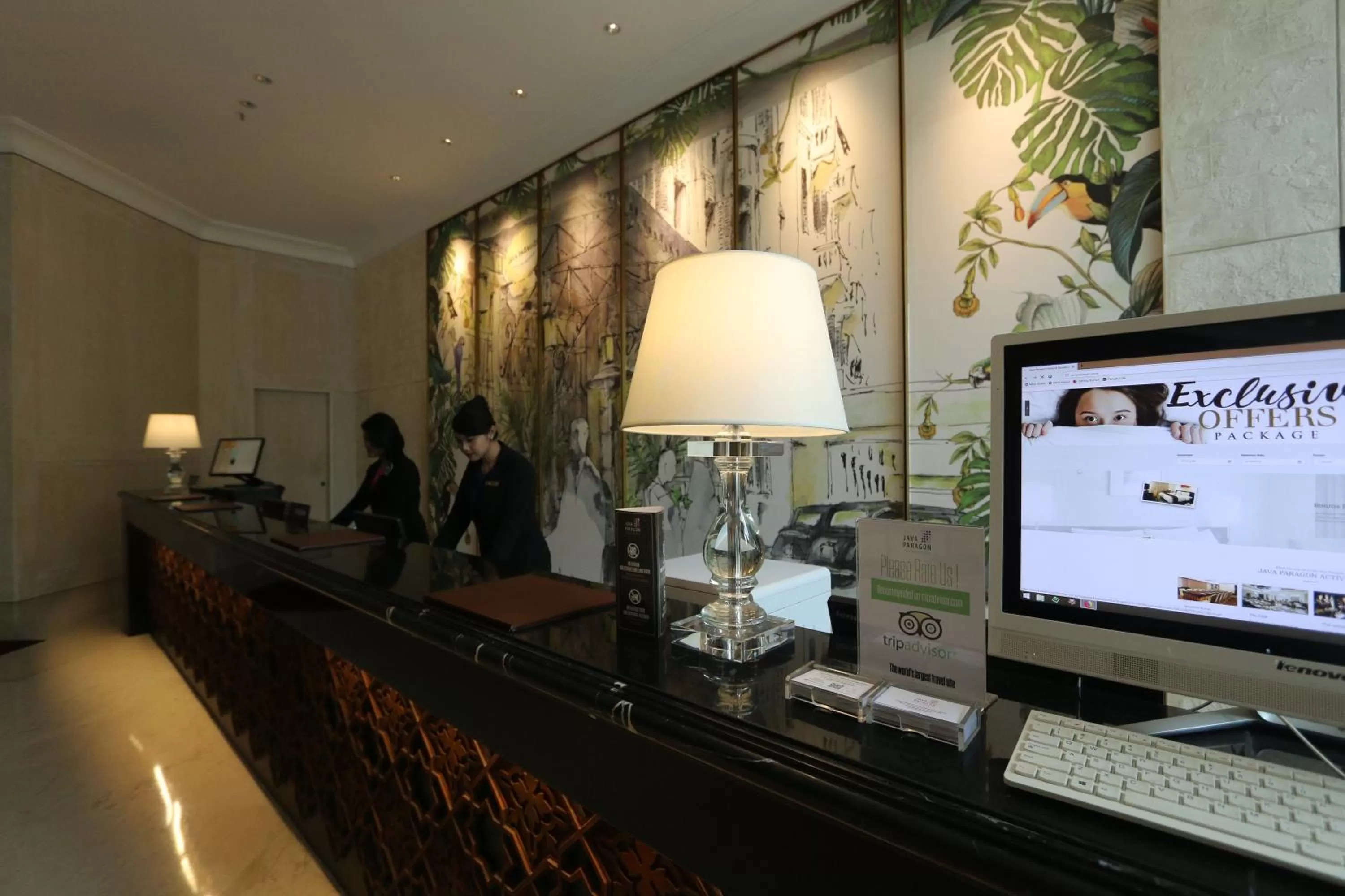 Lobby or reception in Java Paragon Hotel & Residences
