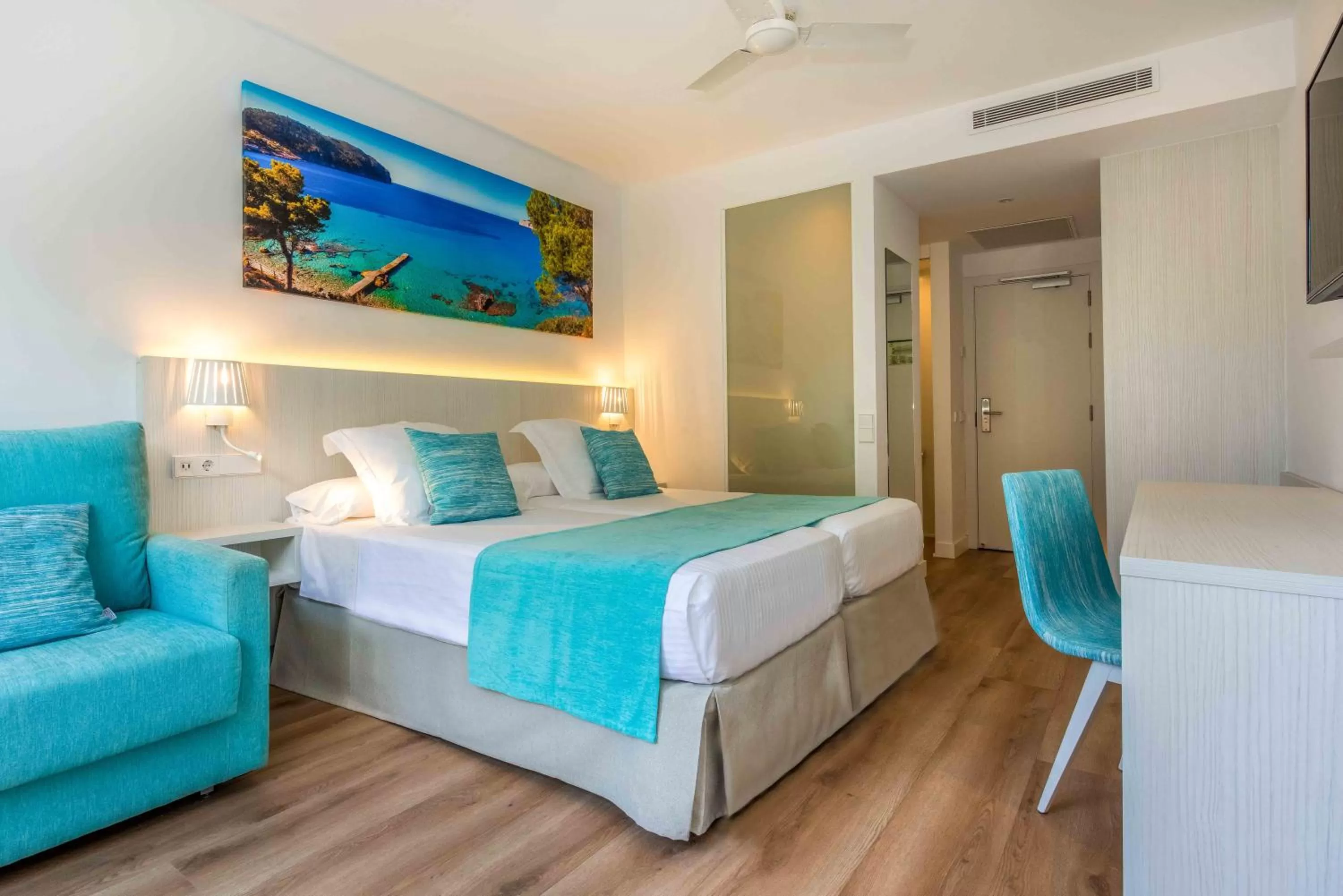 Bed in Valentin Park Club