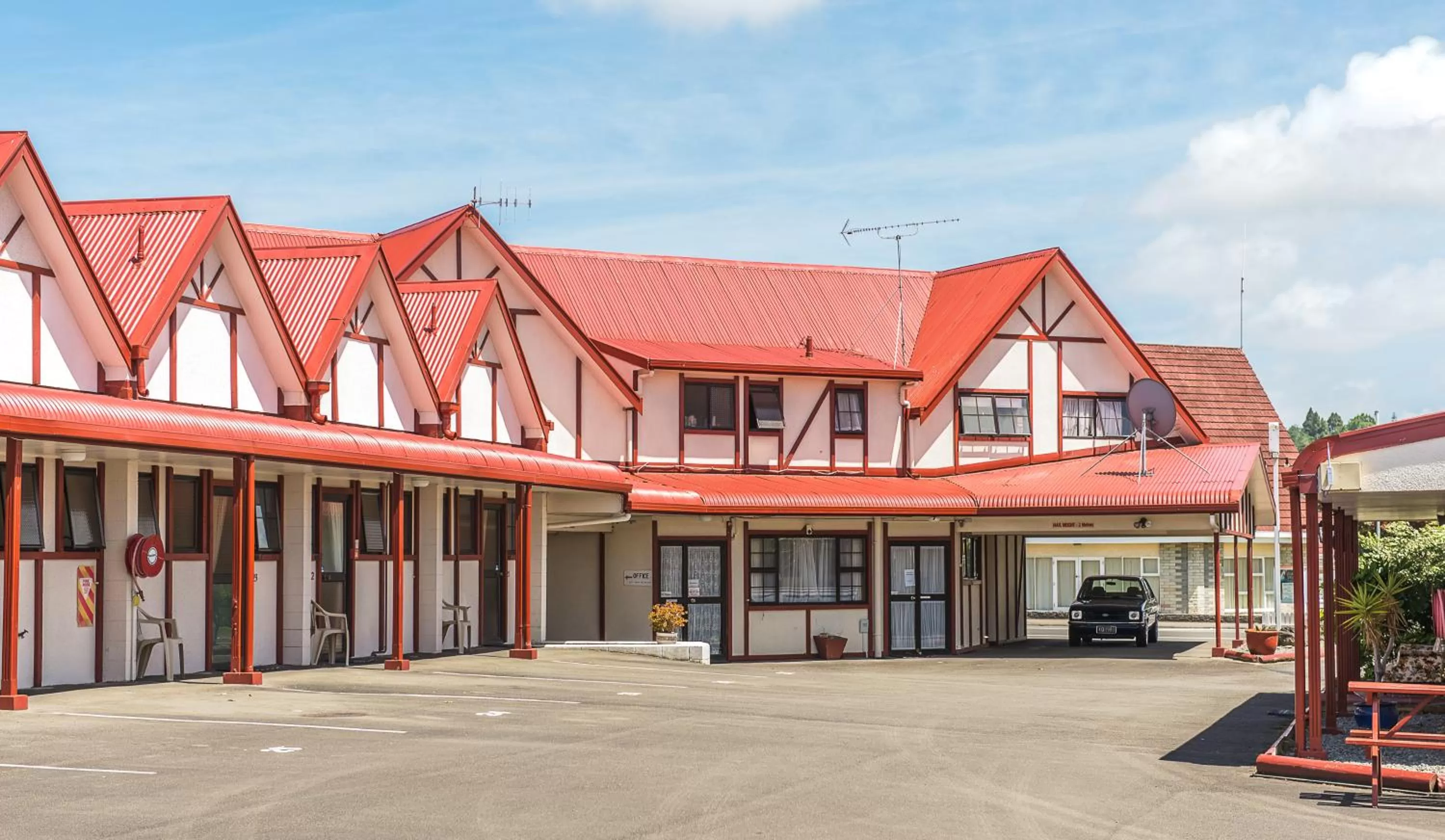 Property building in Burwood Motel