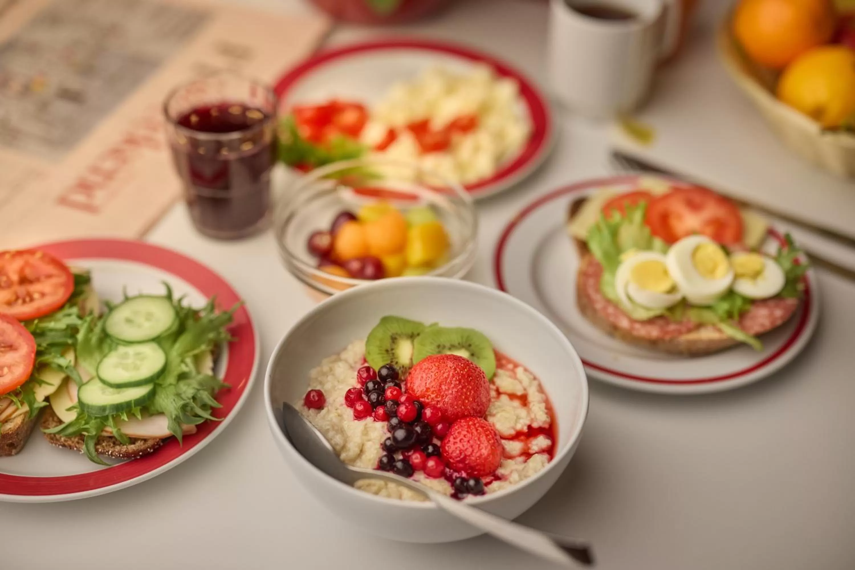 Breakfast in Töölö Towers
