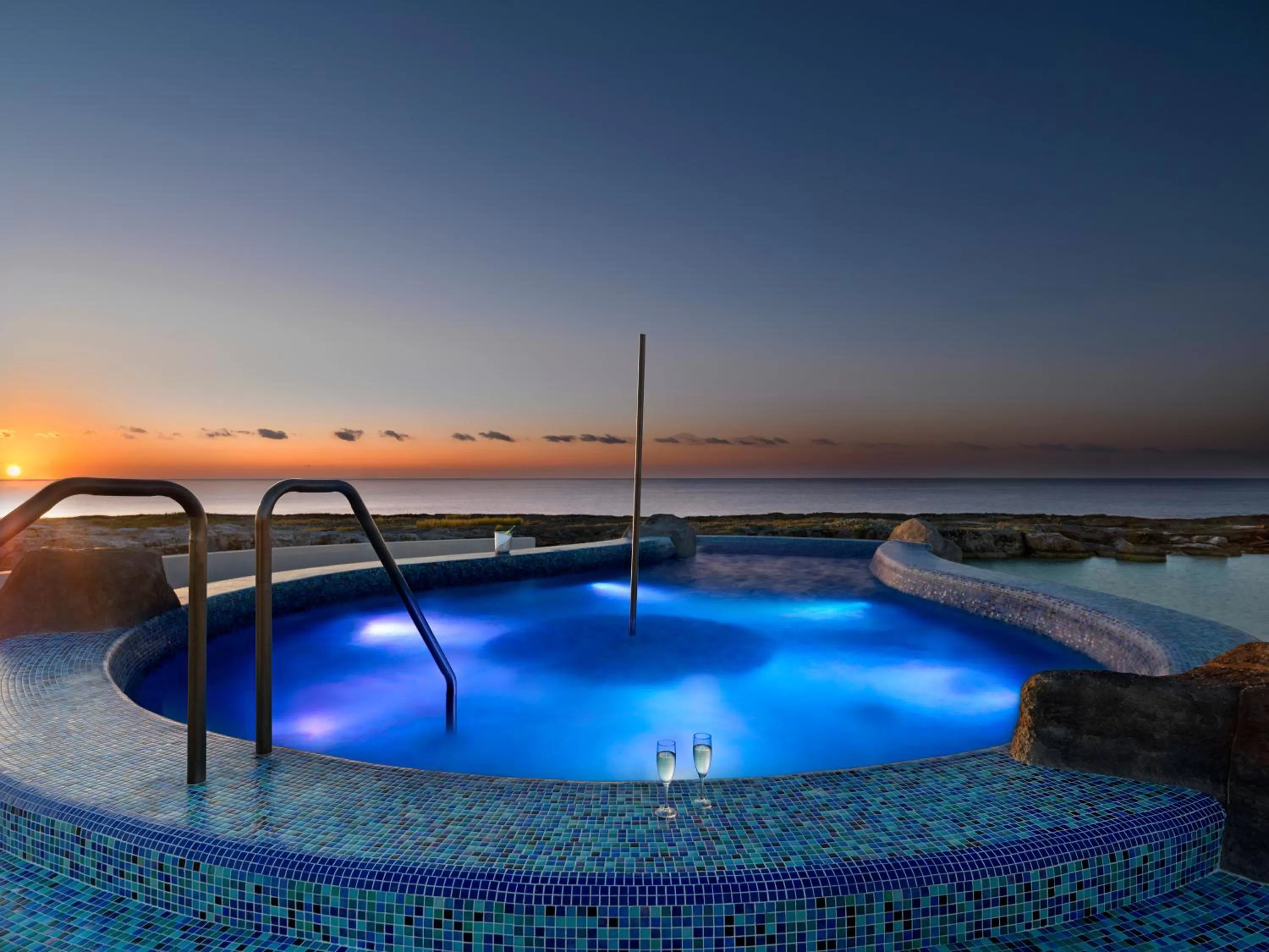 Sunset in Hard Rock Hotel Riviera Maya - Heaven Adults Only - All Inclusive