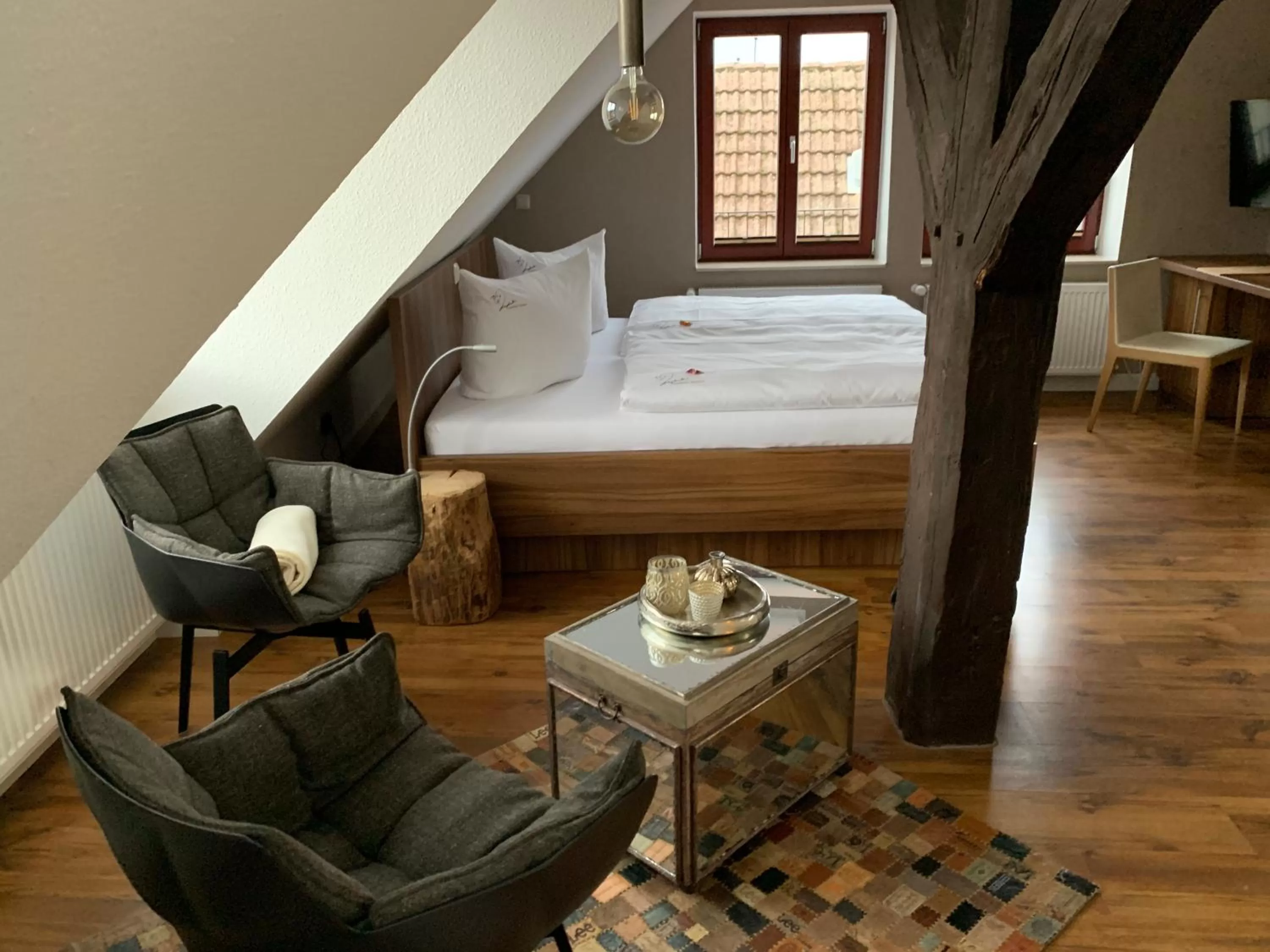 Decorative detail, Seating Area in Hotel Inselhof