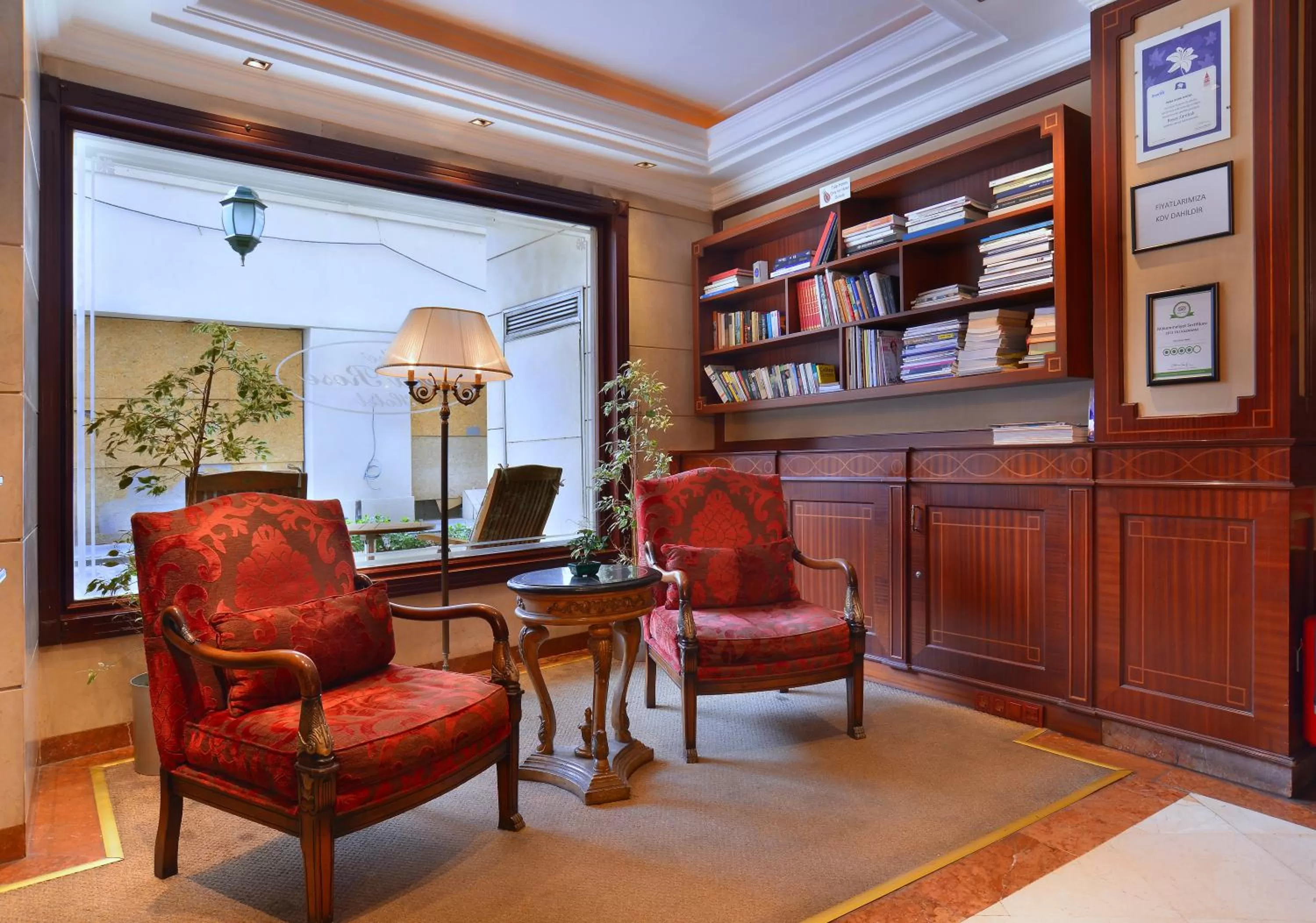 Lobby or reception in Pera Rose Hotel & Spa