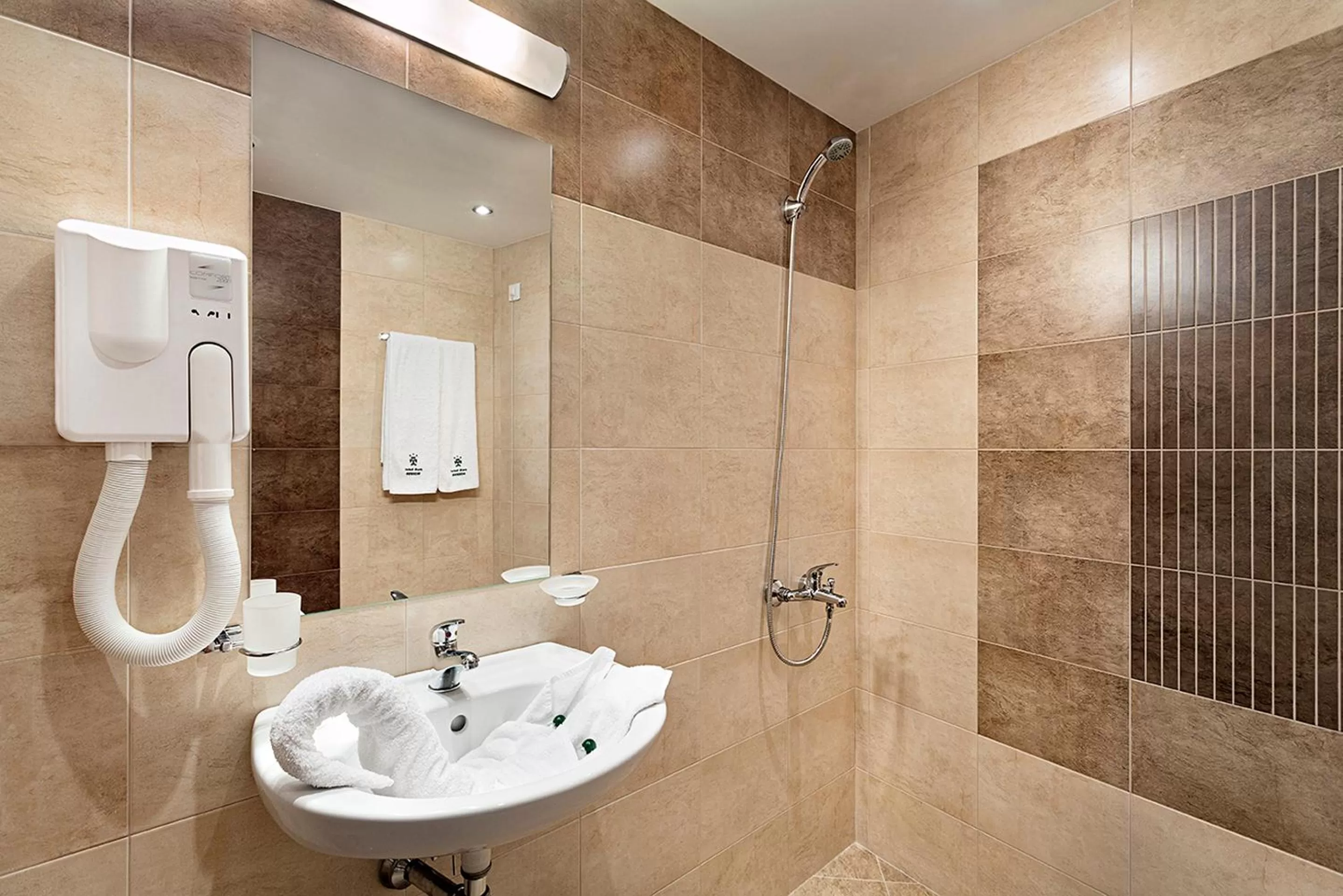 Shower in Park Hotel Moskva