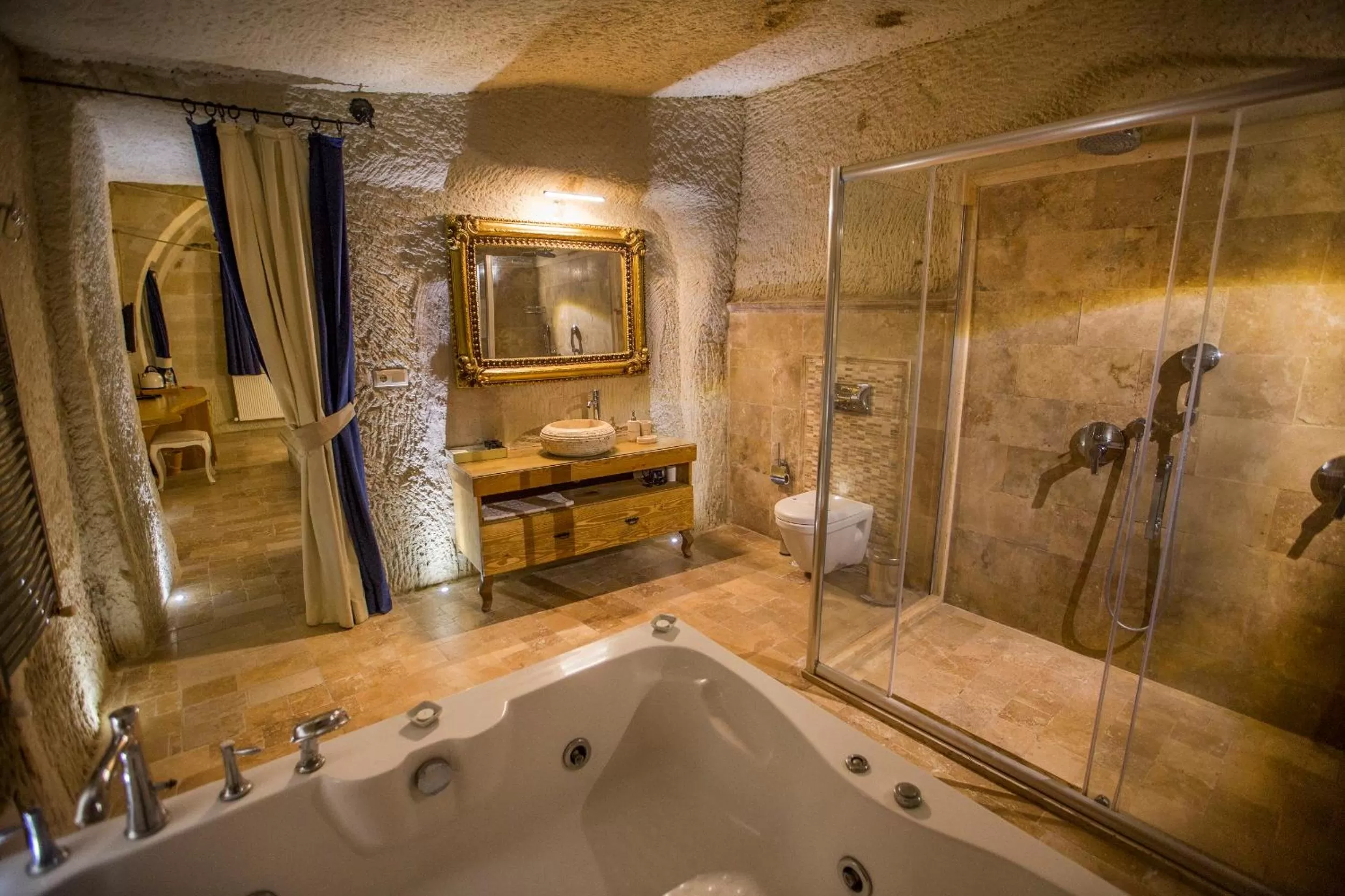 Bathroom in Azure Cave Suites - Cappadocia