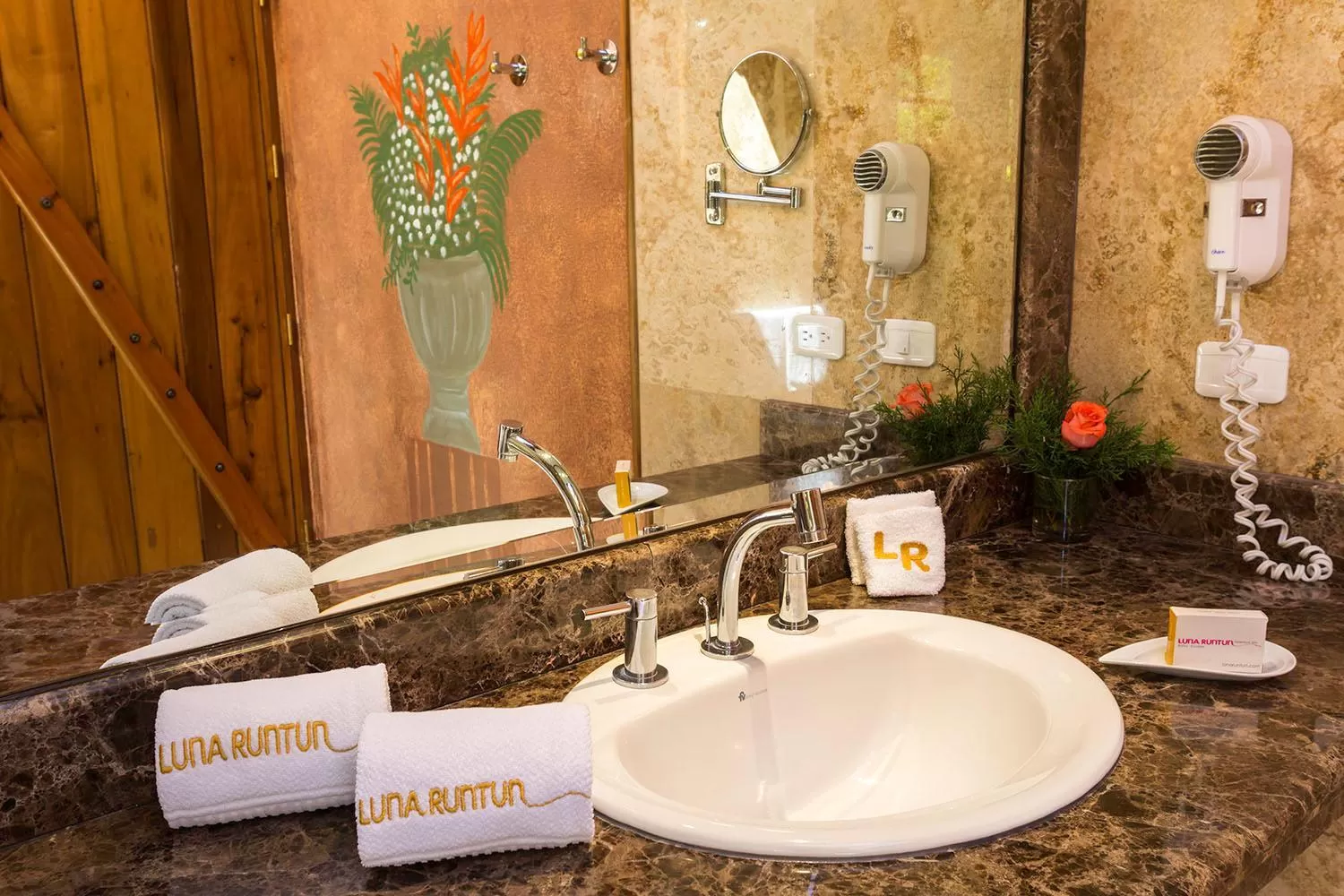 Bathroom in Luna Volcán, Adventure SPA