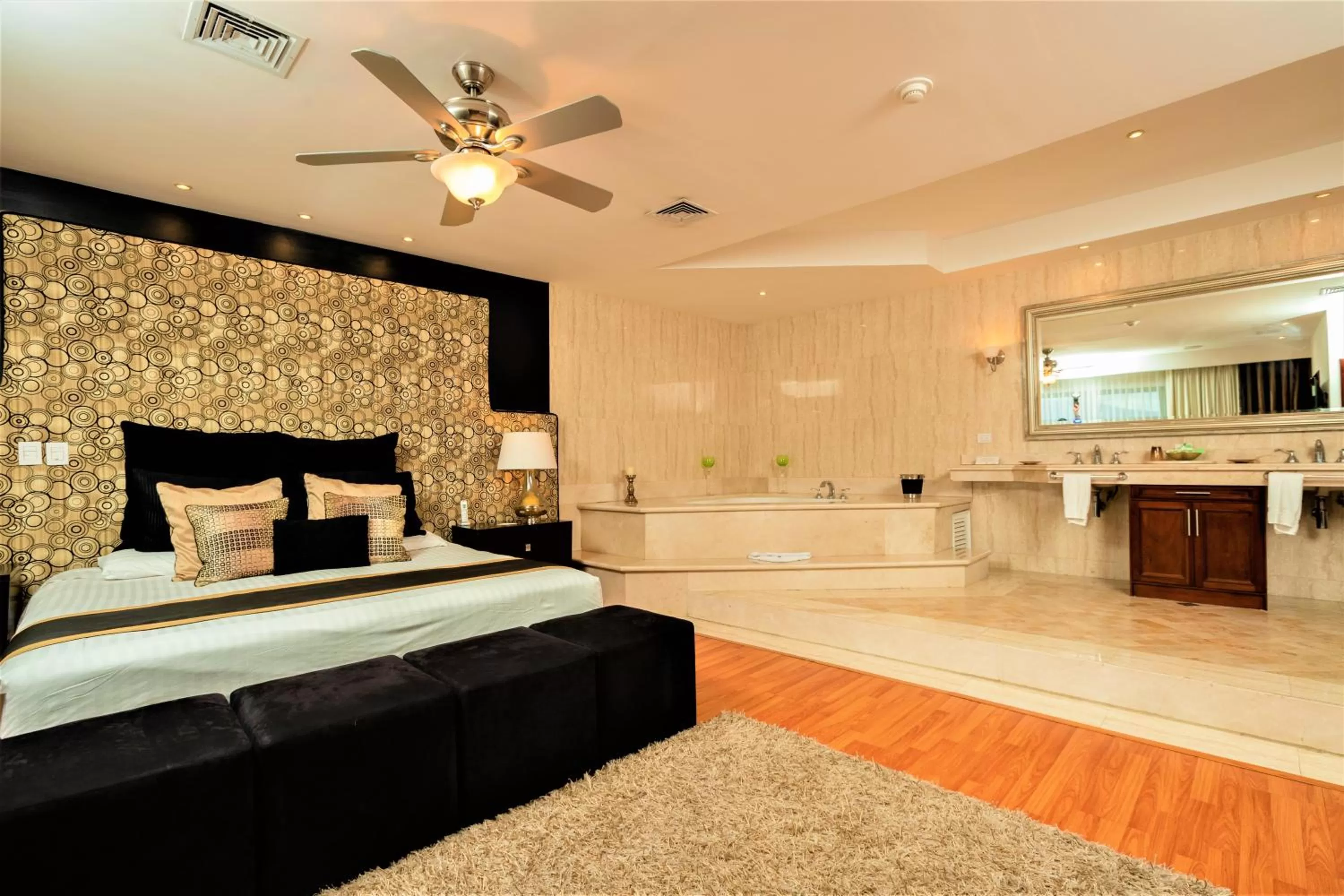 Bed in Hotel Palma Real