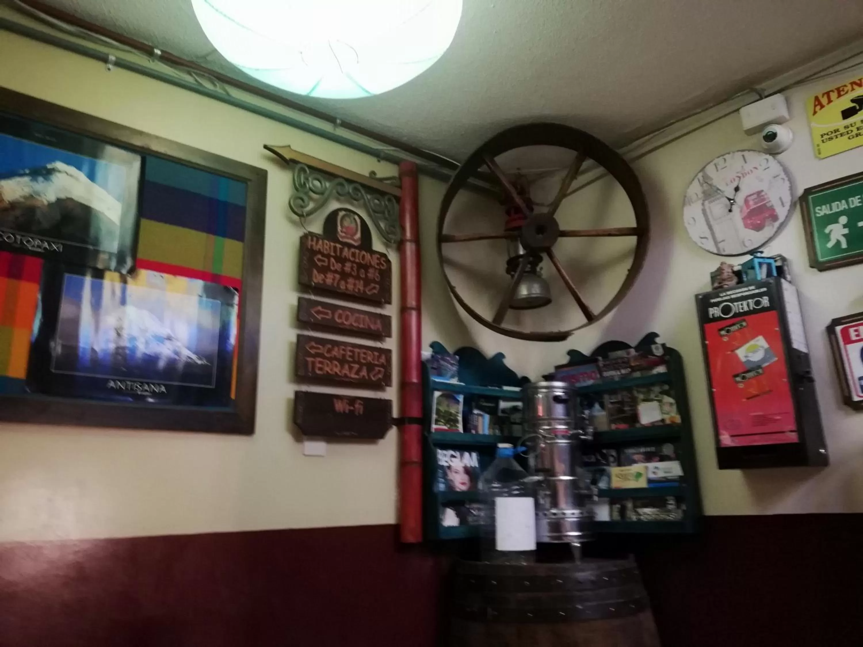 Lobby or reception in Flying Donkey