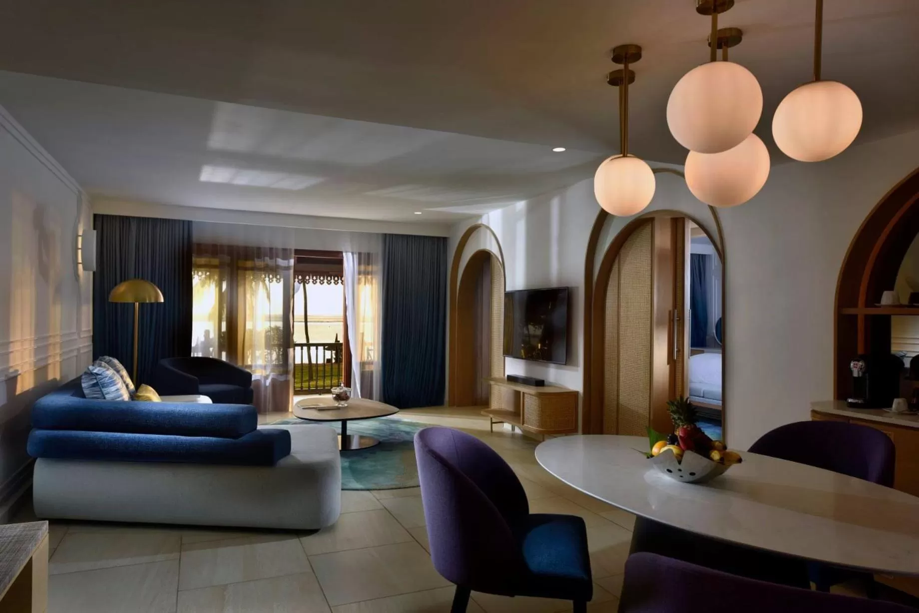 Living room in Sofitel Mauritius L'Imperial Resort & Spa