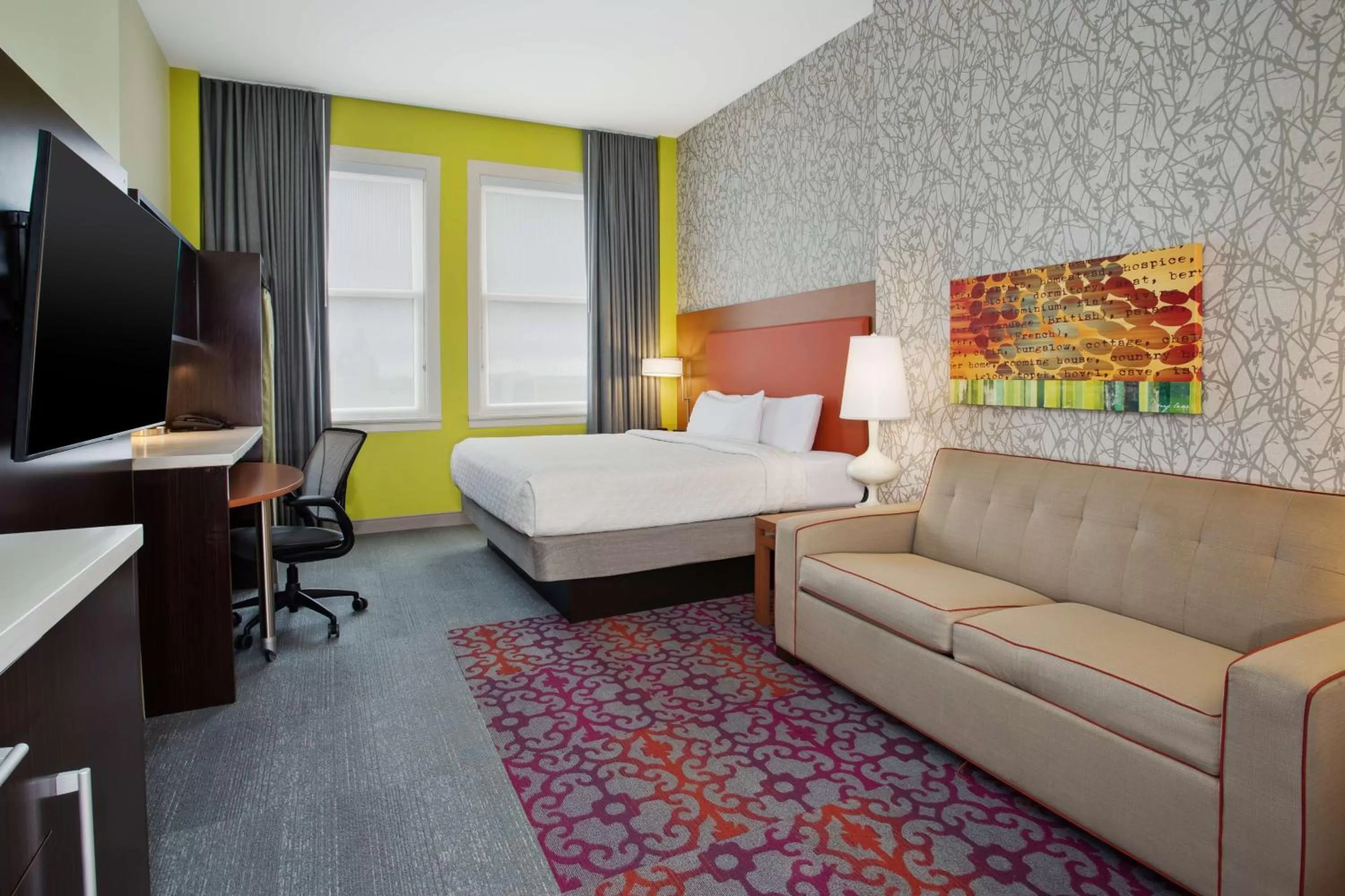 Bed in Home2 Suites by Hilton San Antonio Downtown - Riverwalk, TX