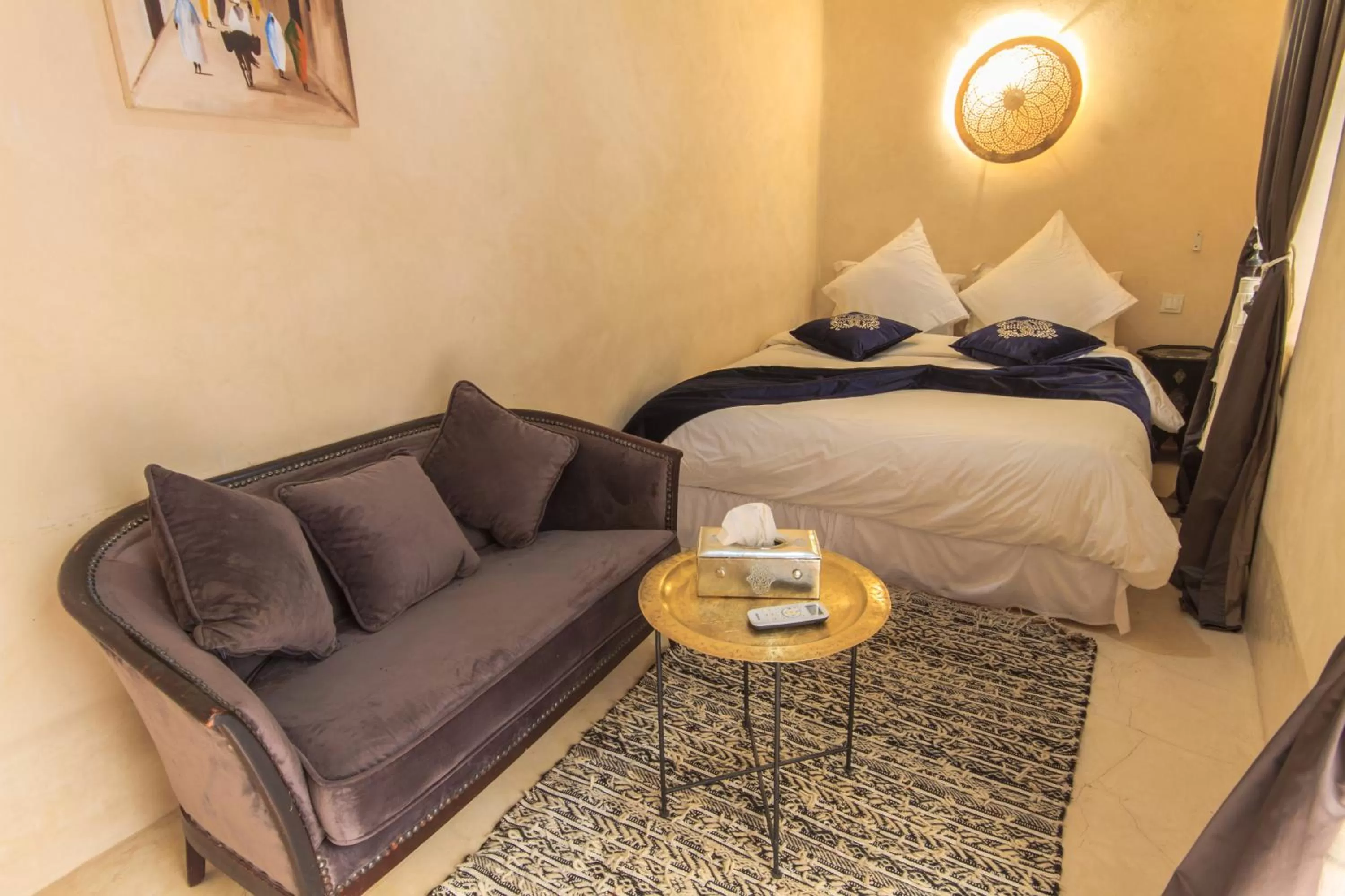 Bedroom, Bed in Riad La Porte de l'oasis