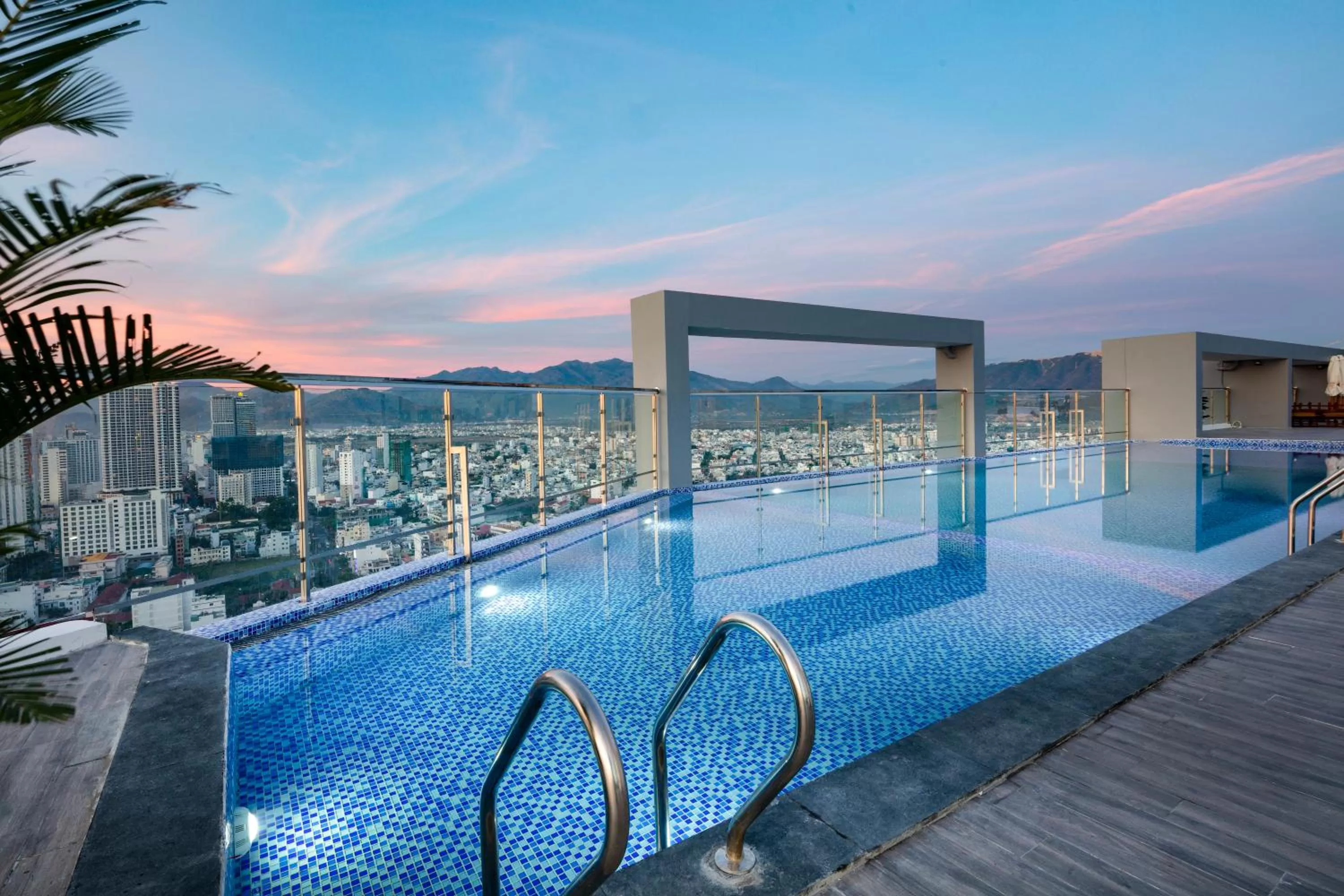 Swimming pool in DQua Hotel